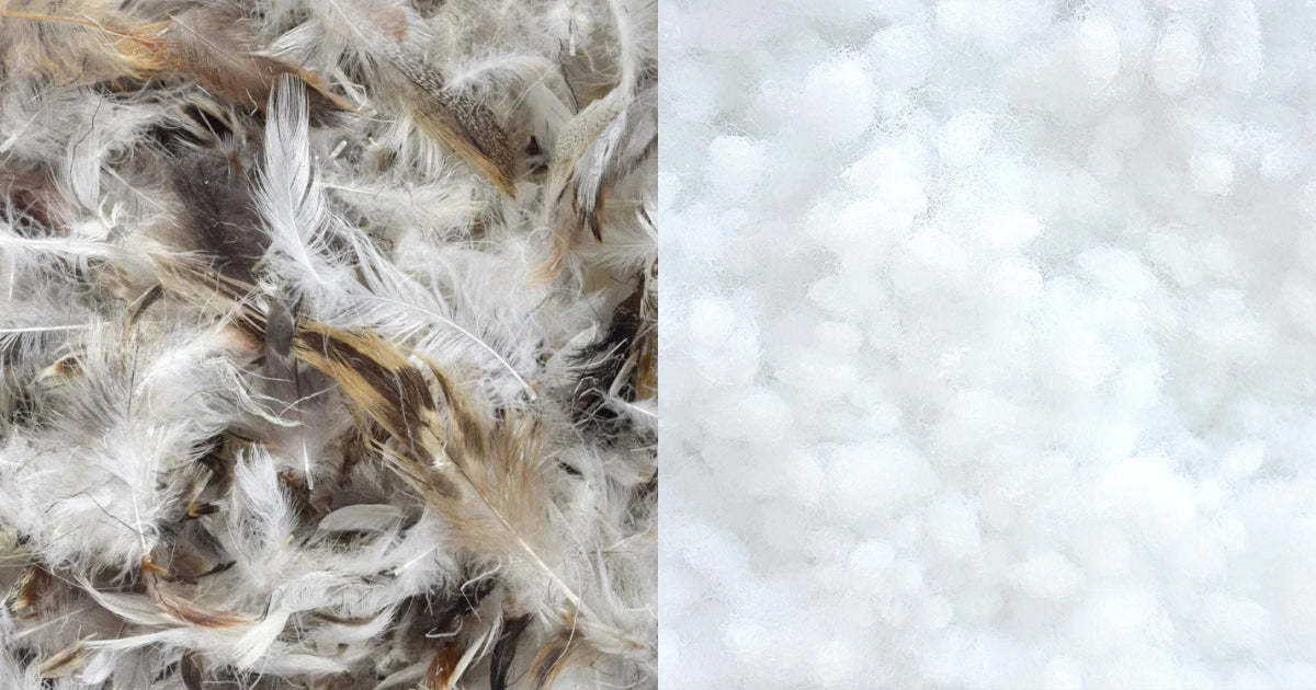 Inside Scoop: Feather Down vs Poly Fill Cushions | Couch Haus