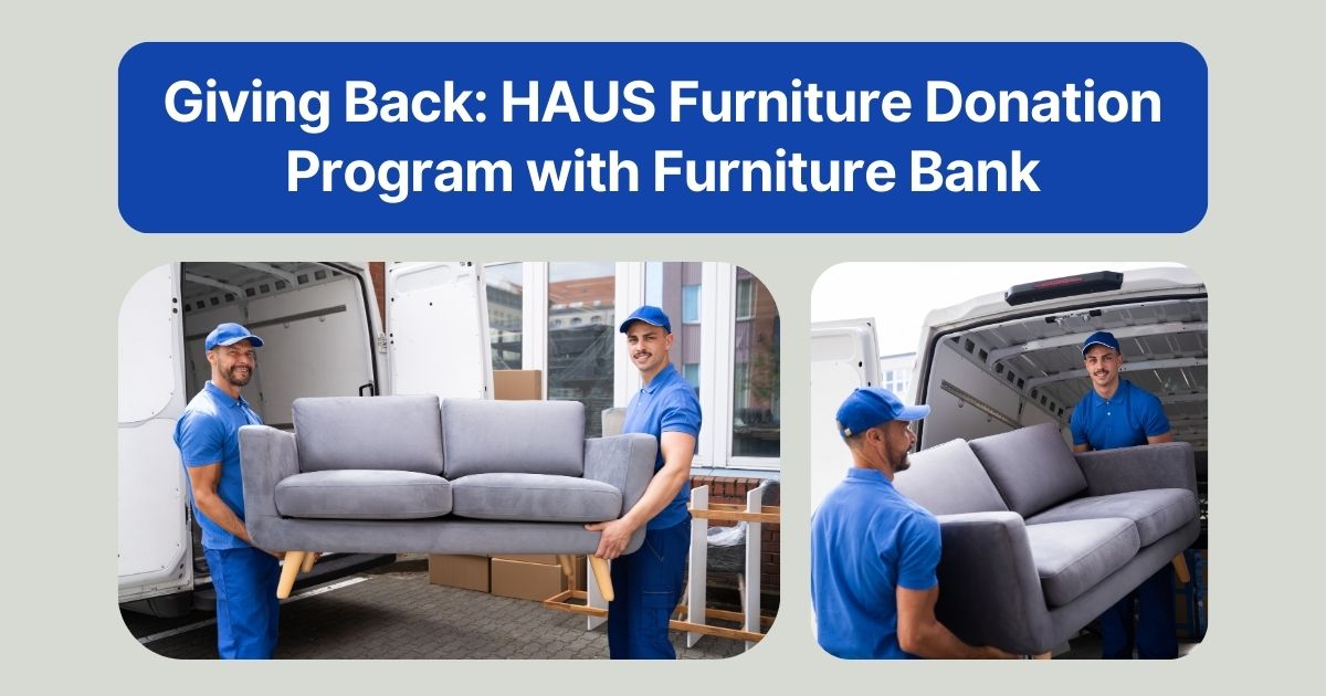 Giving Back: CouchHaus Furniture Donation Program with Furniture Bank | Couch Haus