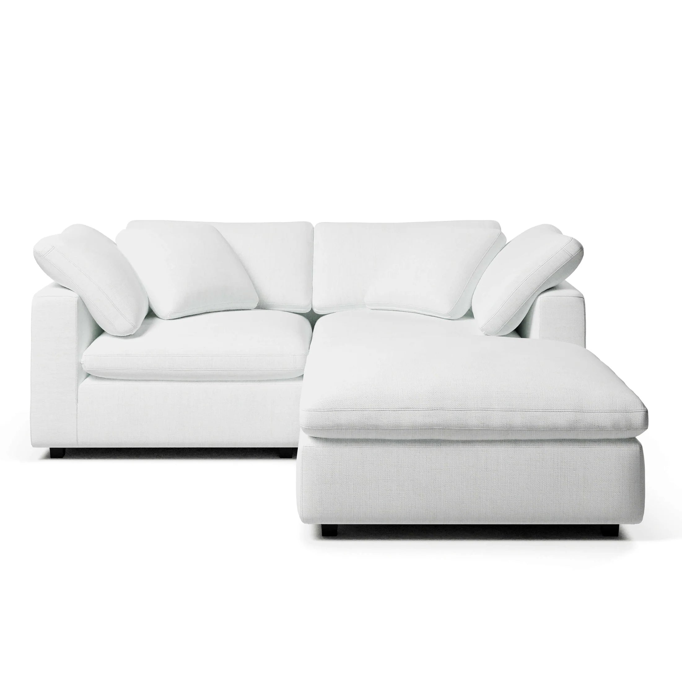 In Stock - Comfy Two Seater + Ottoman