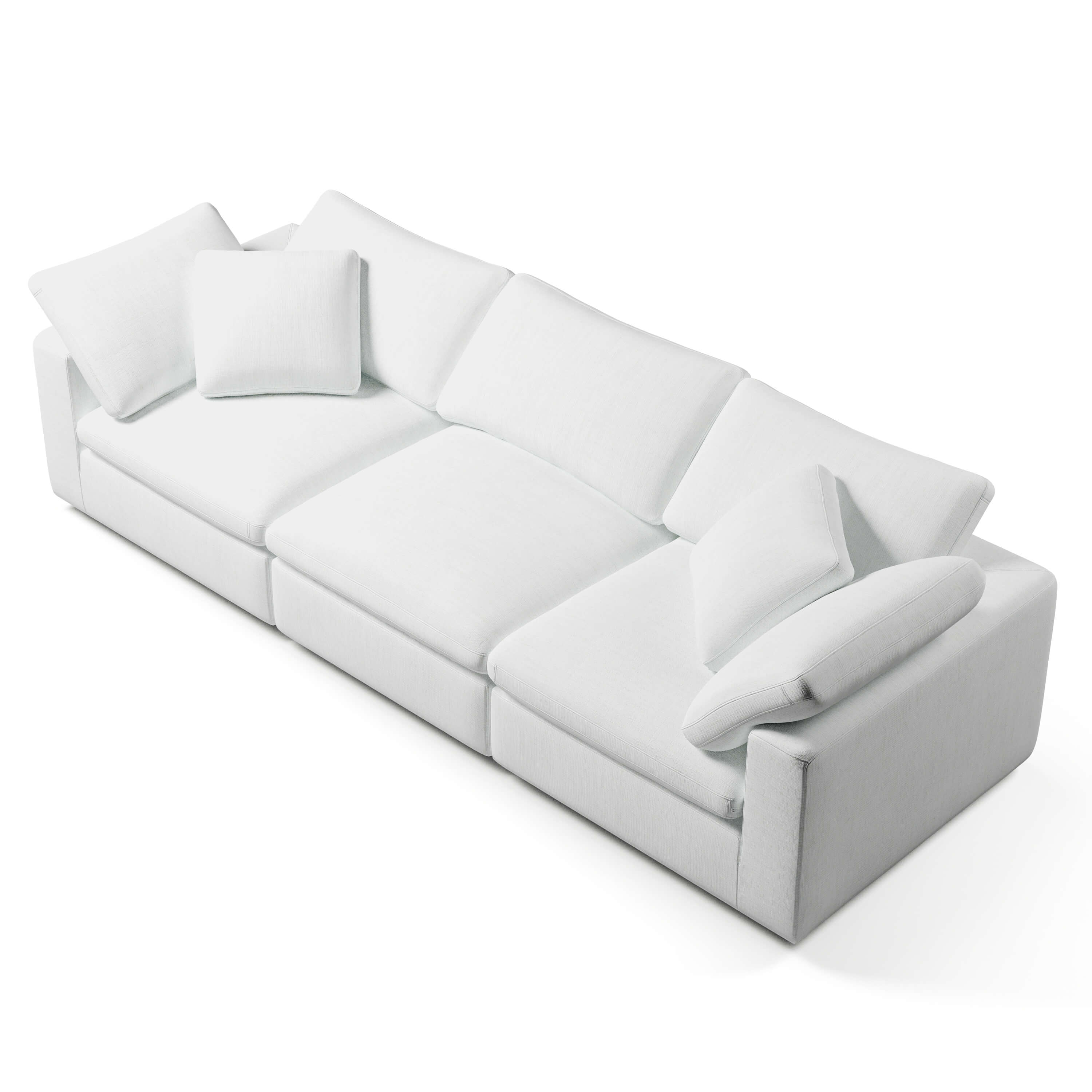 Comfy Three Seater Modular Sofa