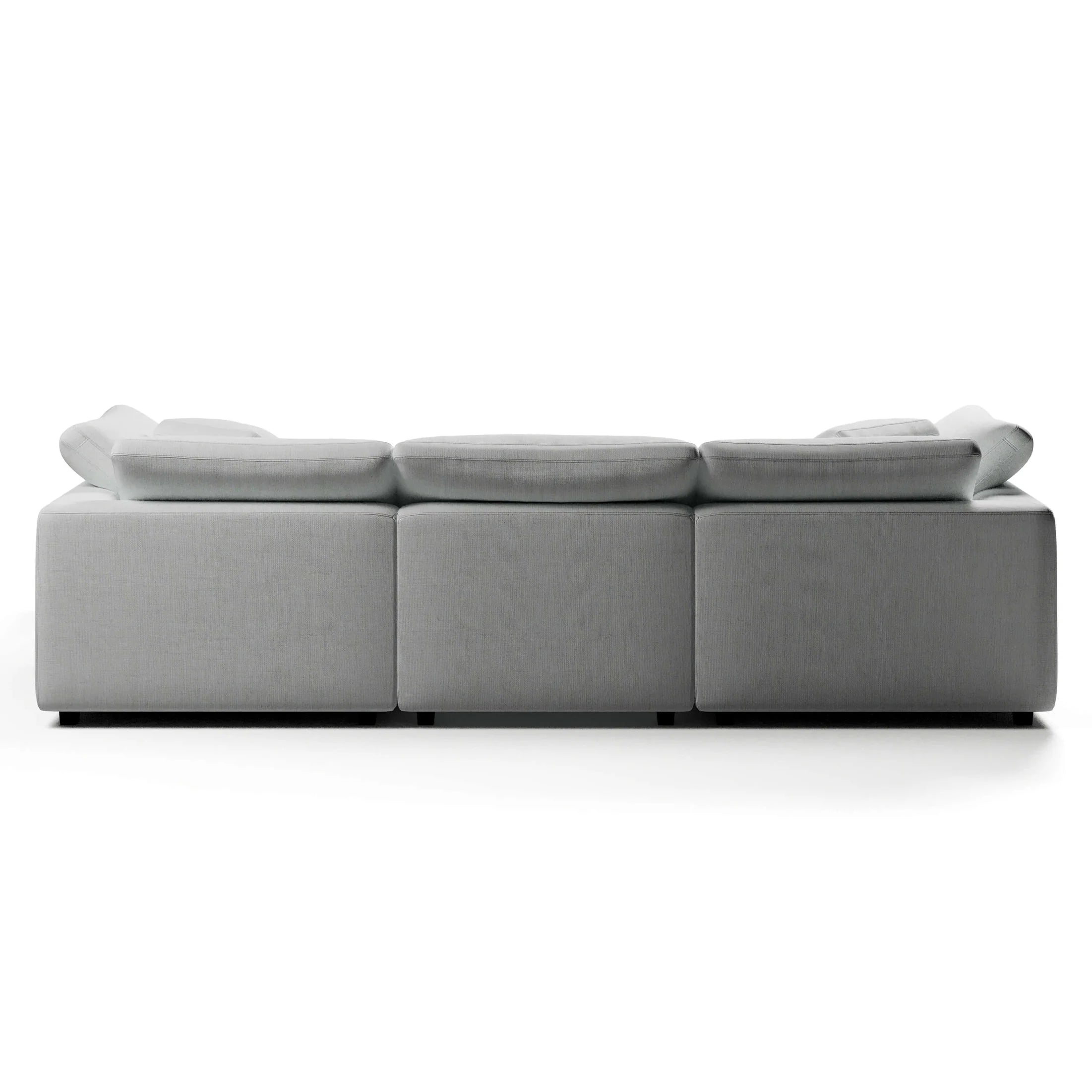 In Stock - Comfy Three Seater + Ottoman