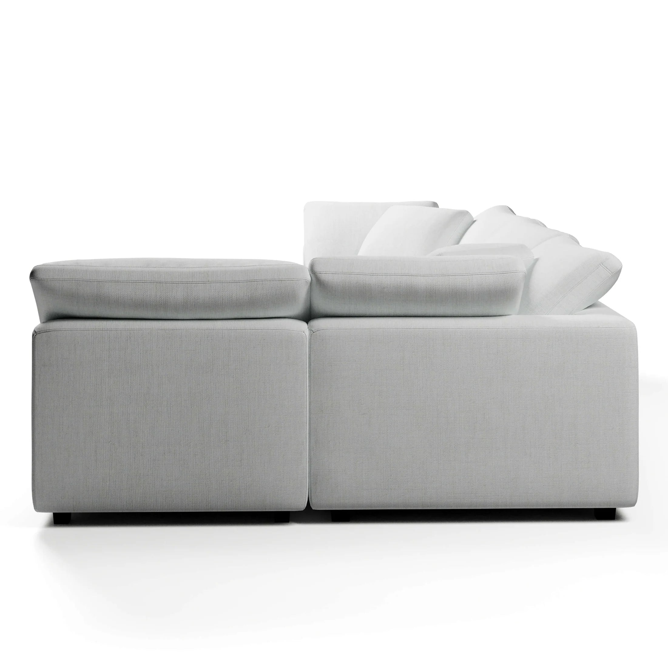 CouchHaus | Comfy Four Seater Sectional | Modular Sofas & Couches