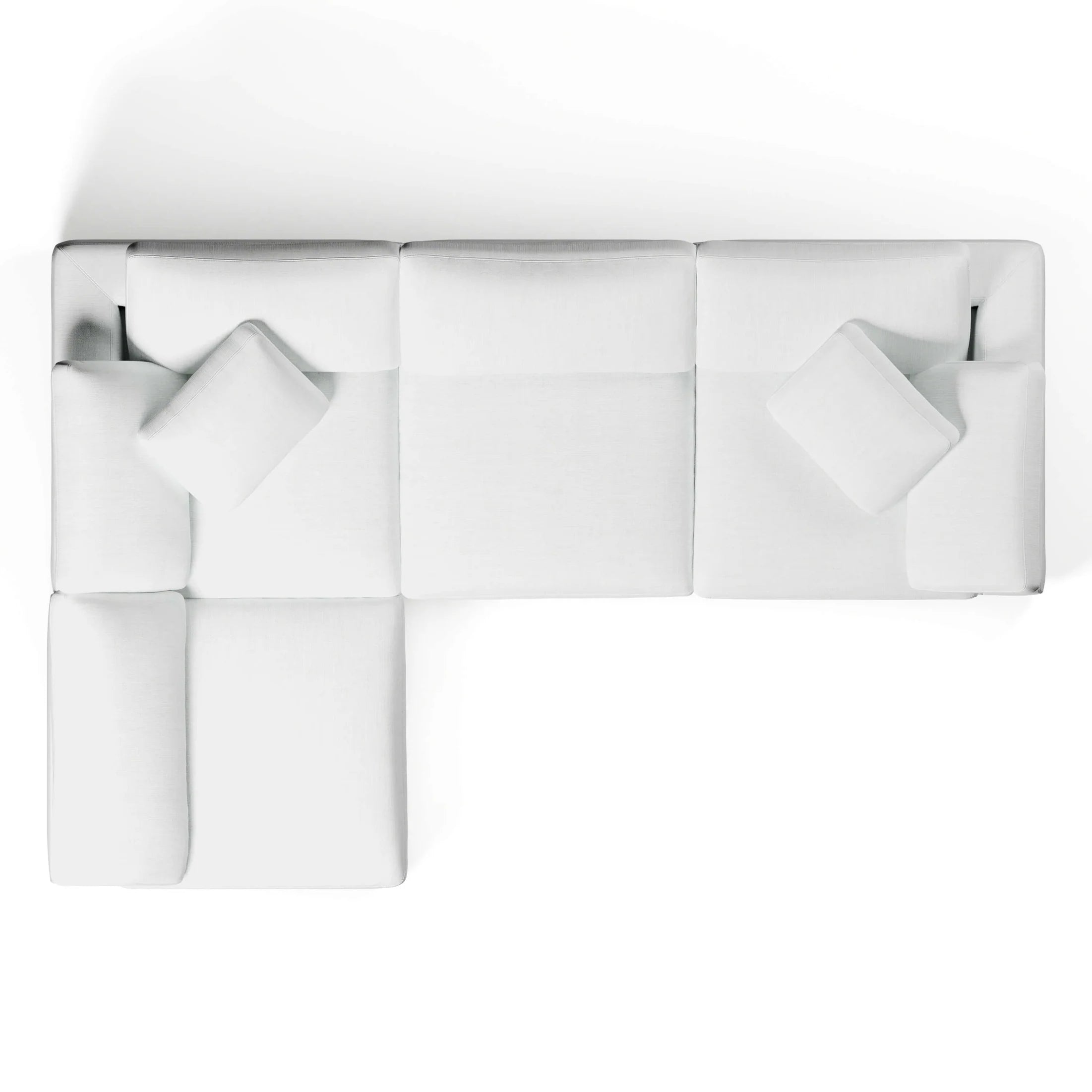 CouchHaus | Comfy Four Seater Sectional | Modular Sofas & Couches