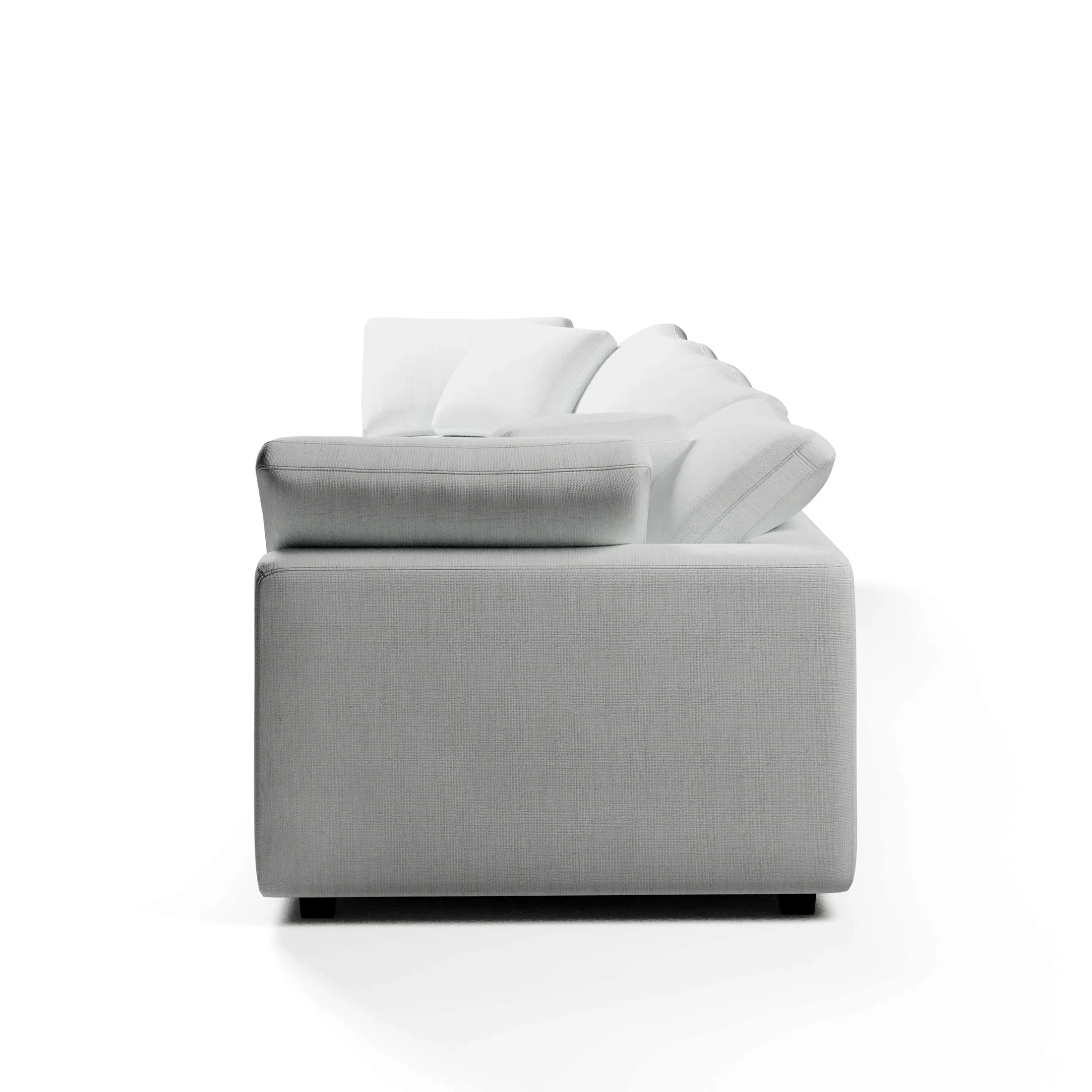 CouchHaus | Comfy Four Seater Sectional | Modular Sofas & Couches