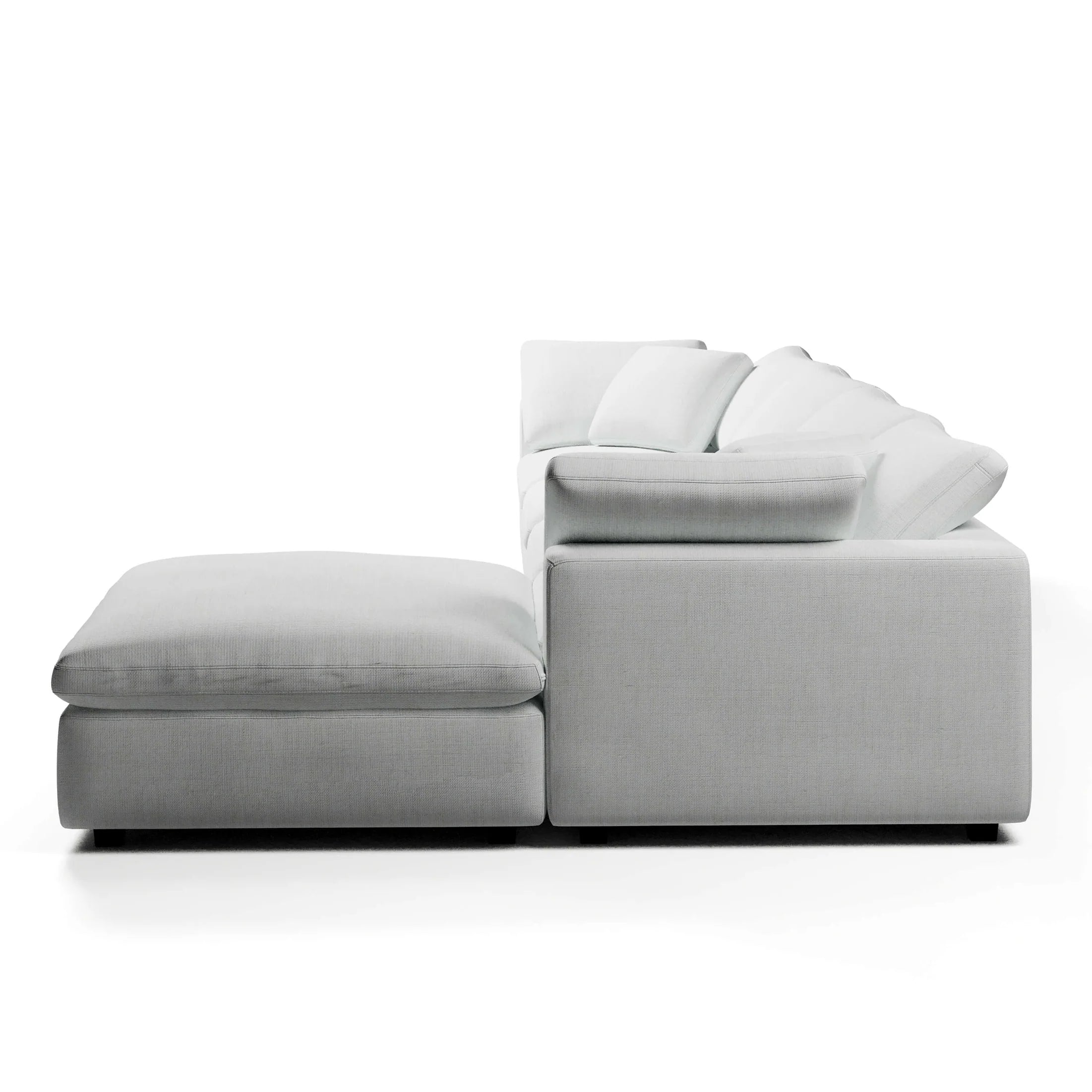 In Stock - Comfy Four Seater + Ottoman