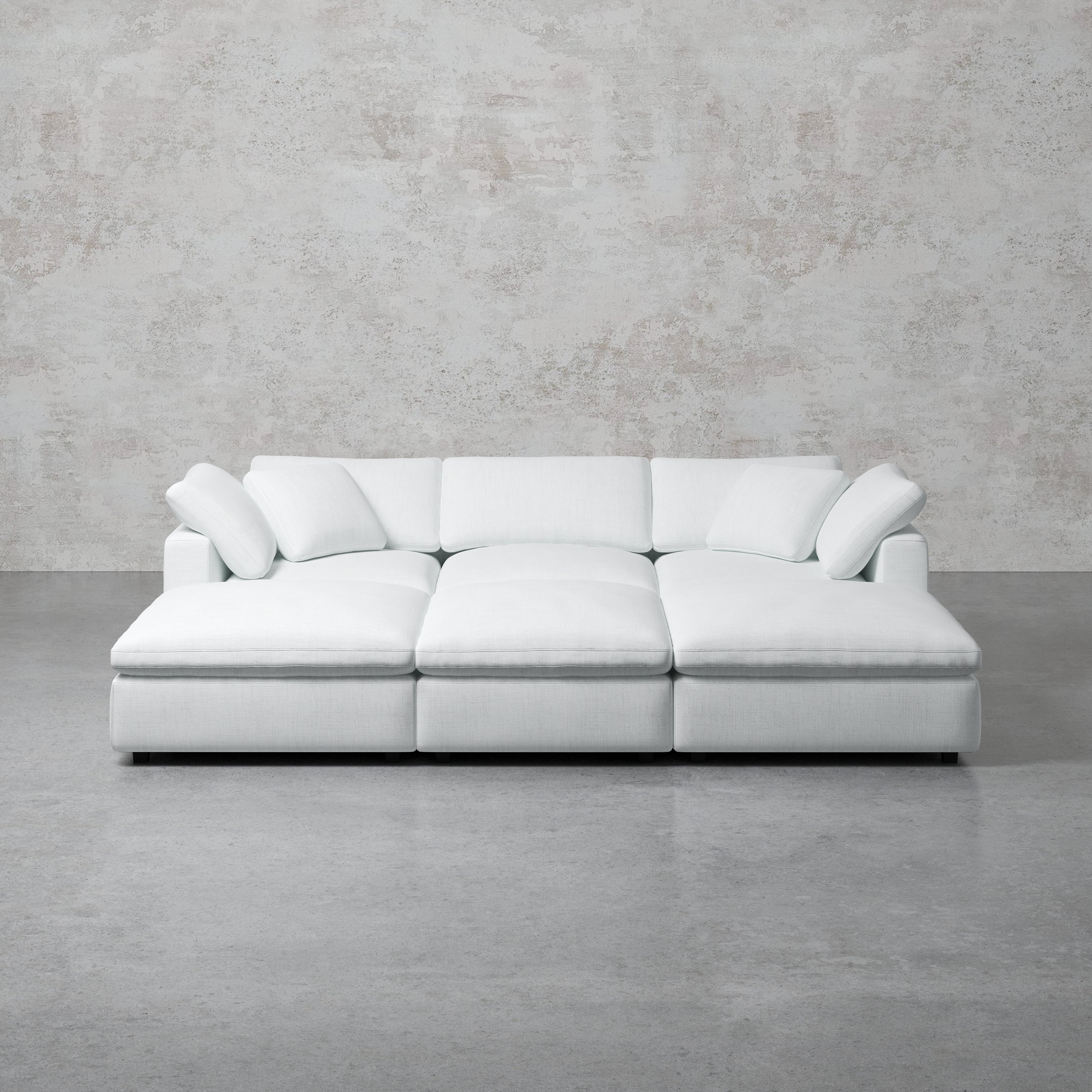 Comfy Modular Sofa - 3-Seater Sofa Pit