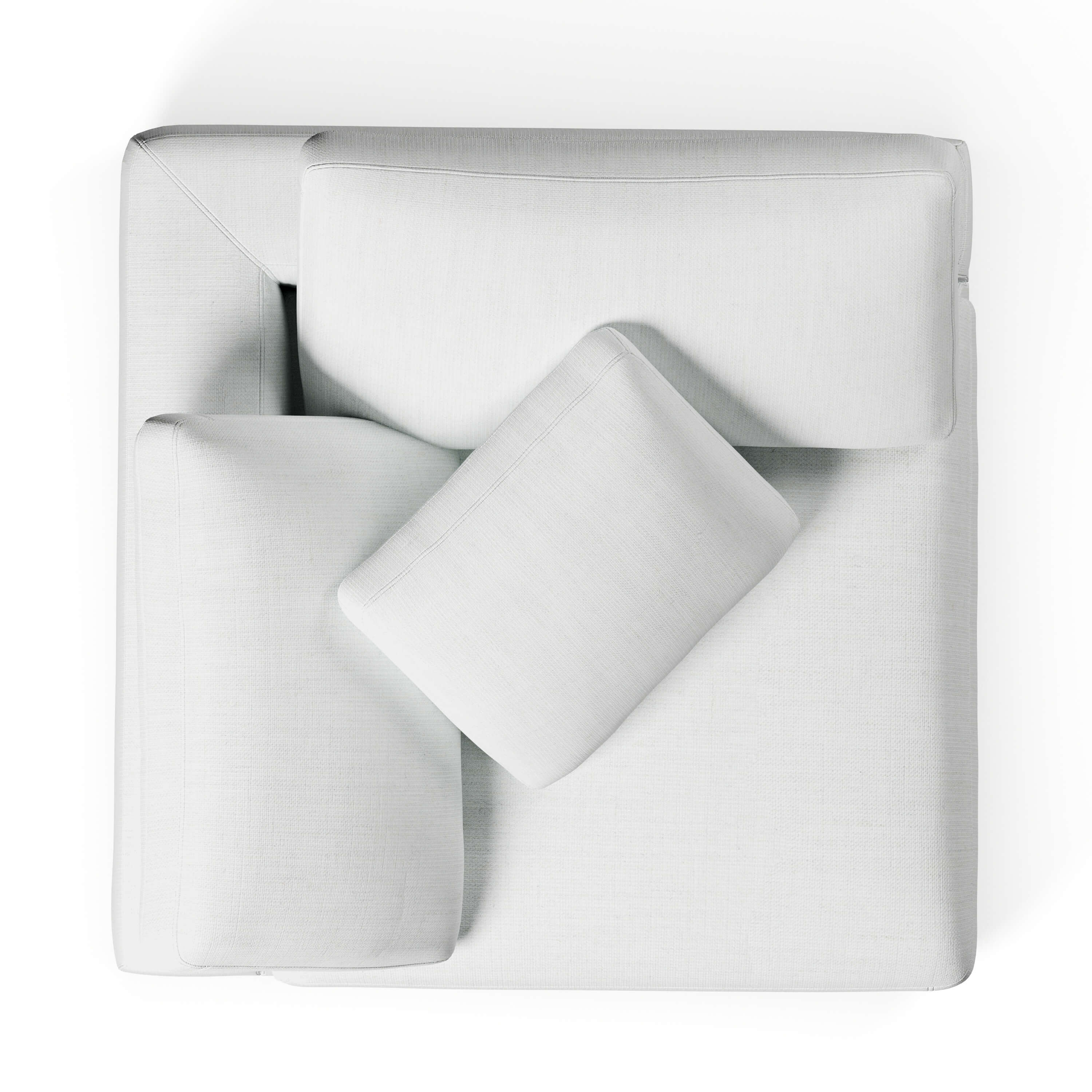 Comfy Corner Chair | Comfortable Corner Chair | CouchHaus #color_white