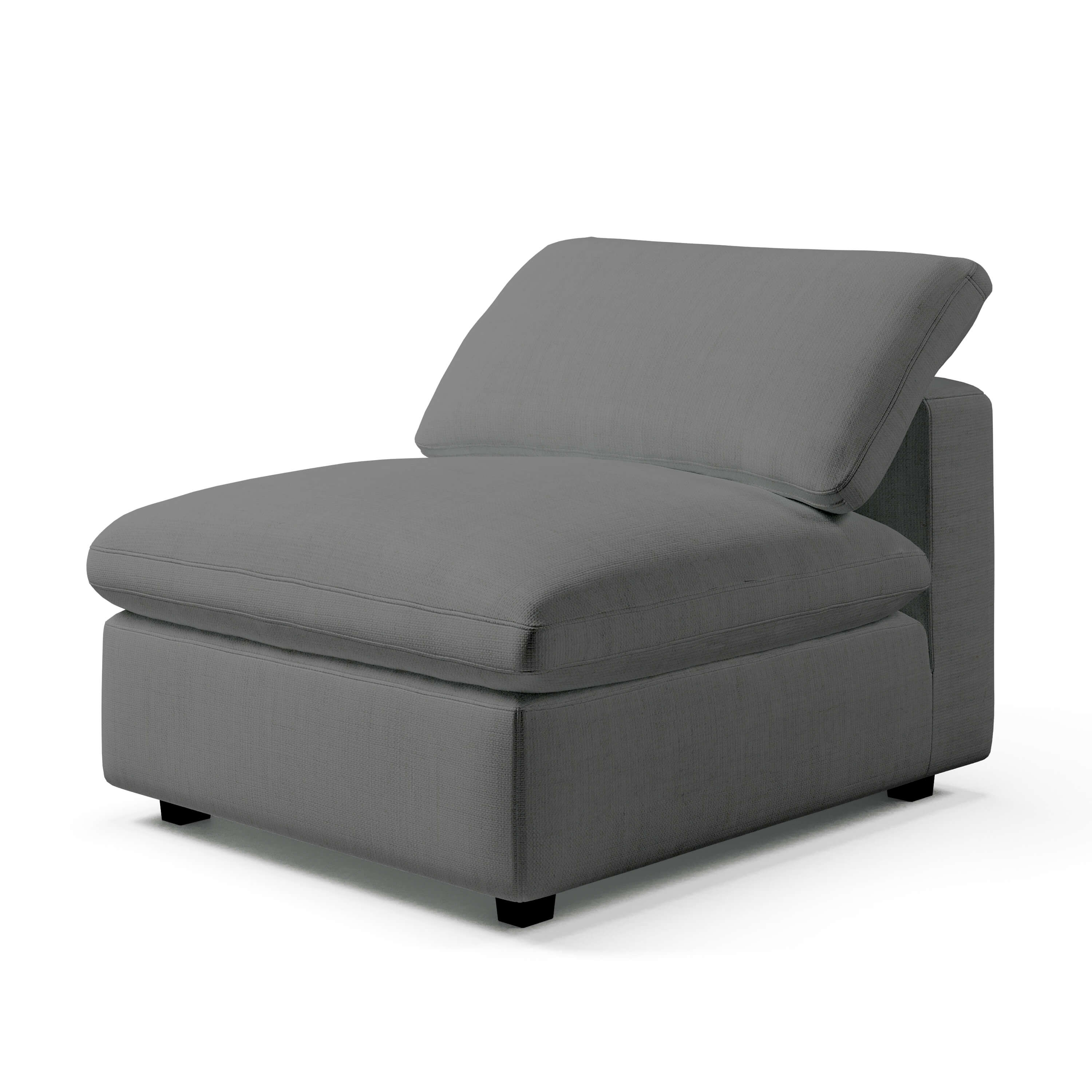 Comfy Armless Chair | Comfortable Armless Chair | Couch Haus