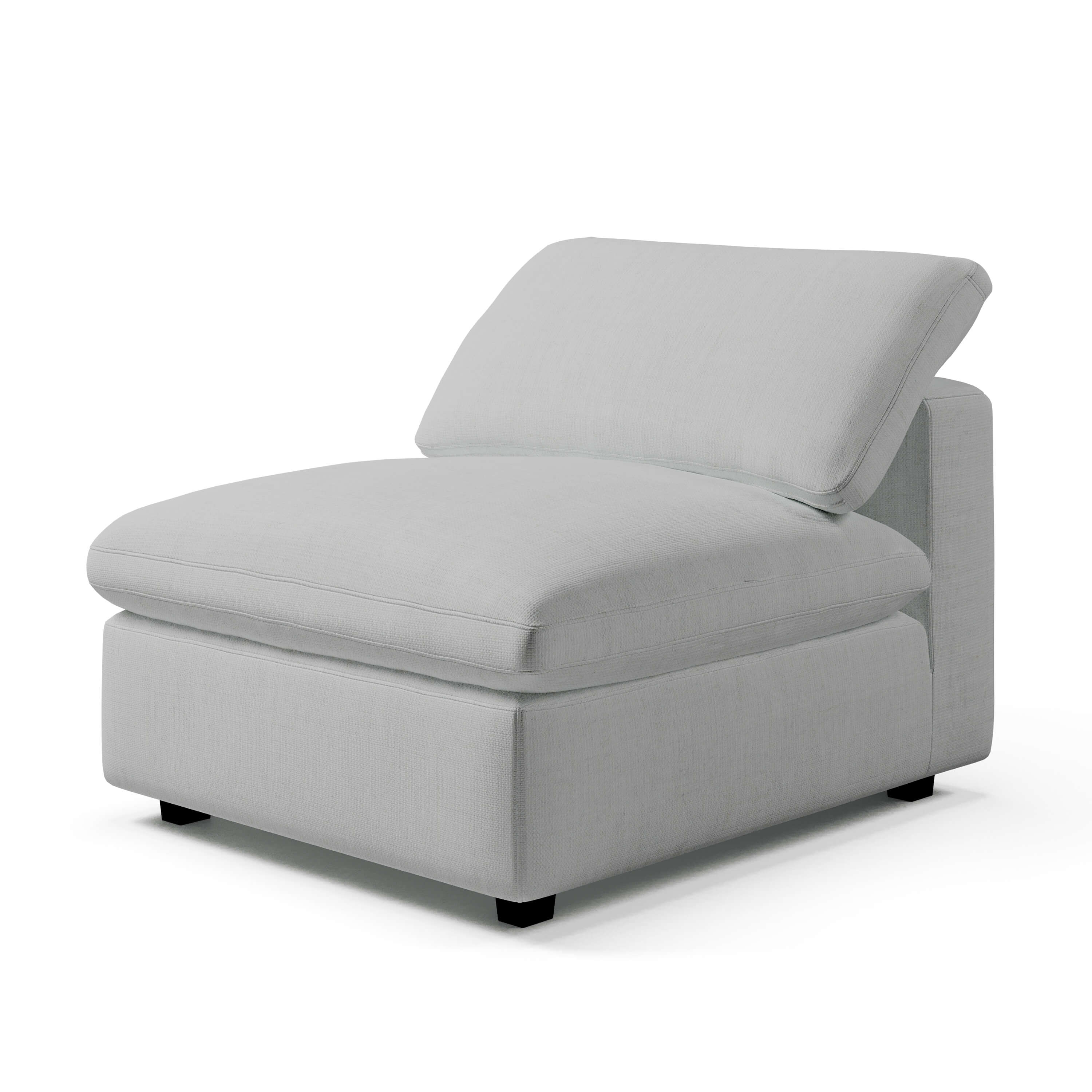 Comfy Armless Chair | Comfortable Armless Chair | Couch Haus