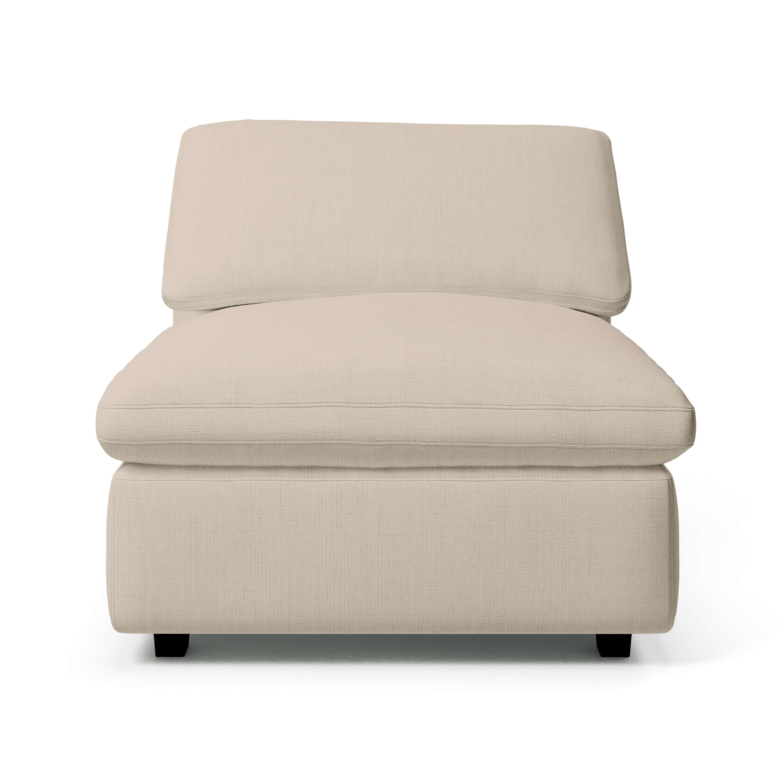 Comfy Armless Chair | Comfortable Armless Chair | Couch Haus