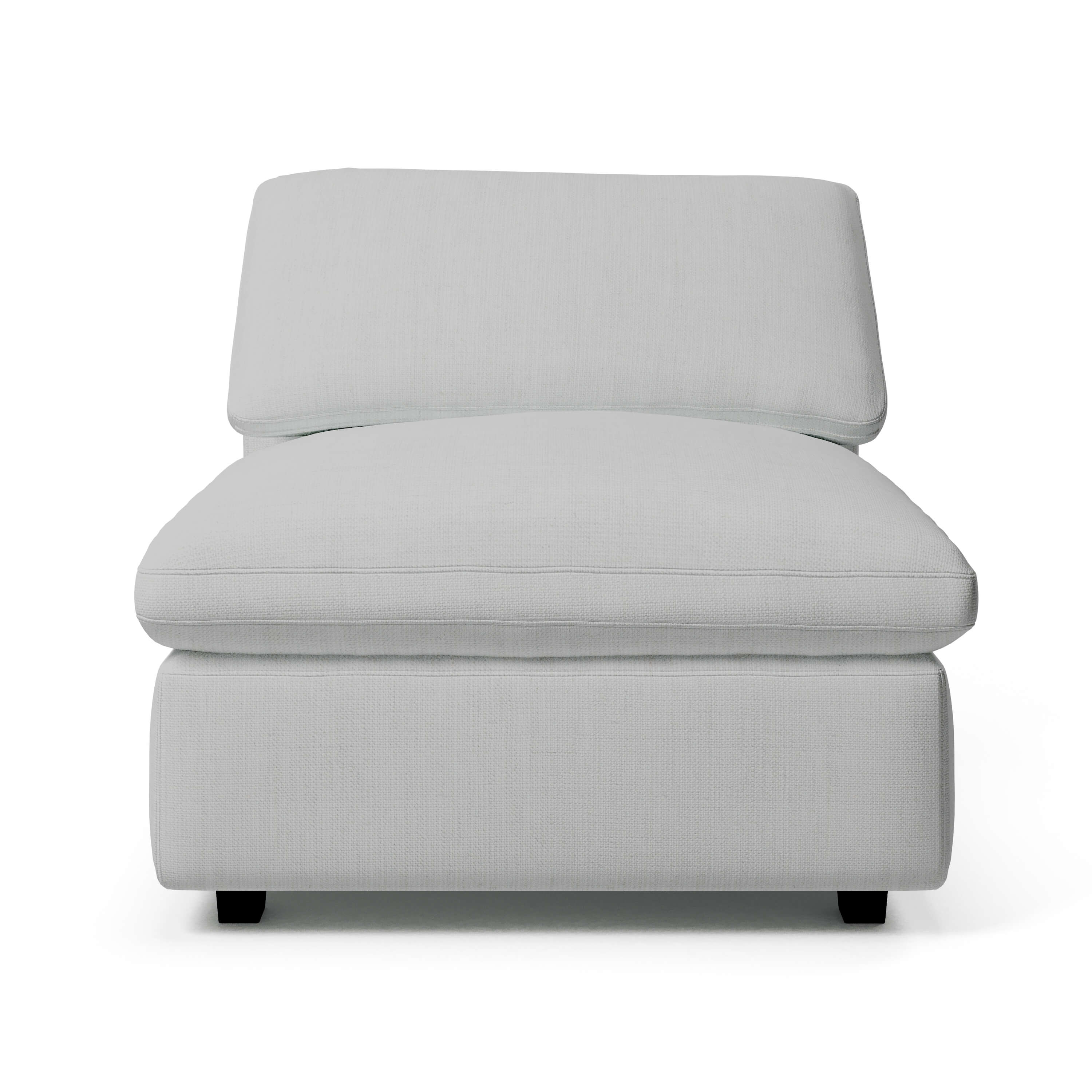 Comfy Armless Chair | Comfortable Armless Chair | Couch Haus