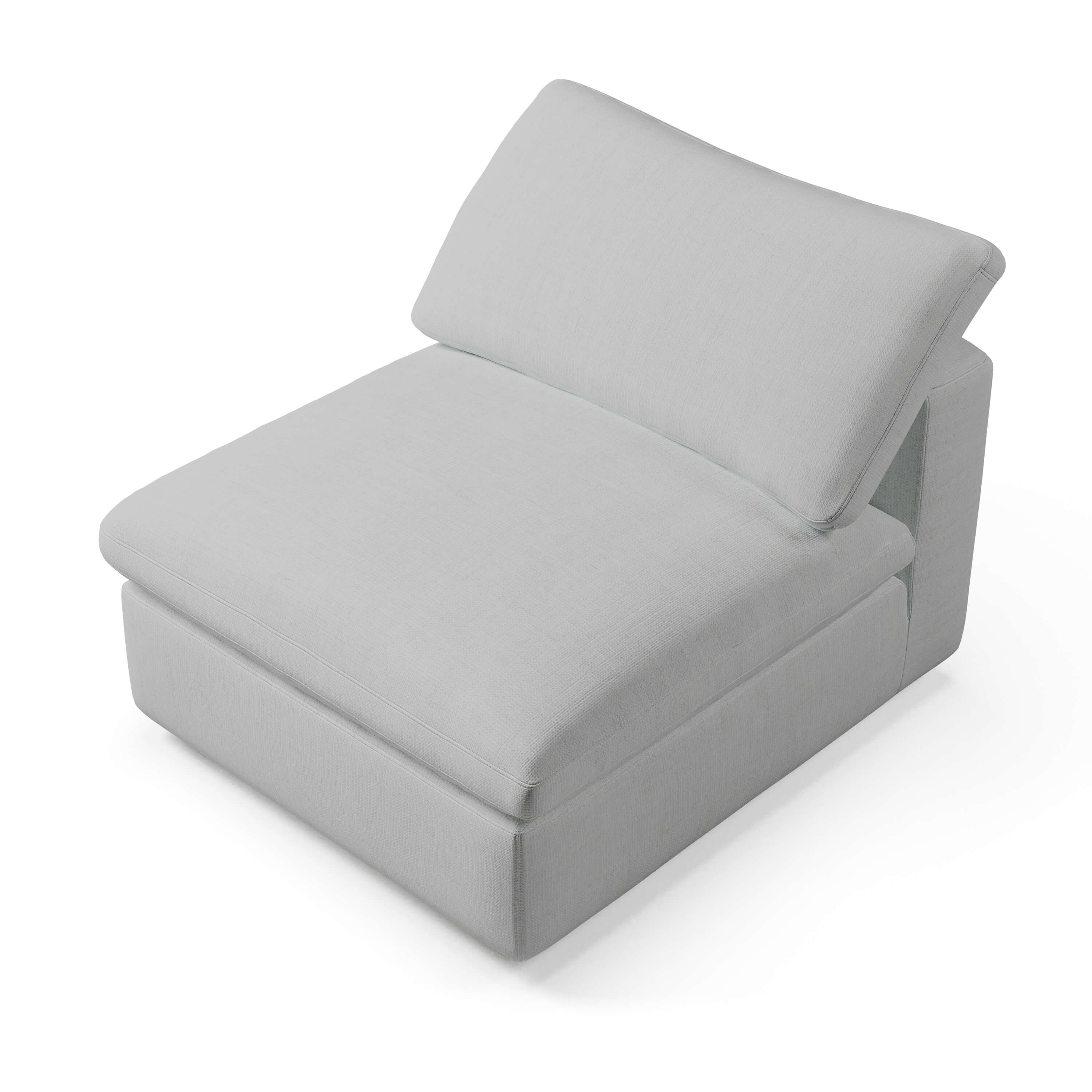 Comfy Armless Chair | Comfortable Armless Chair | Couch Haus