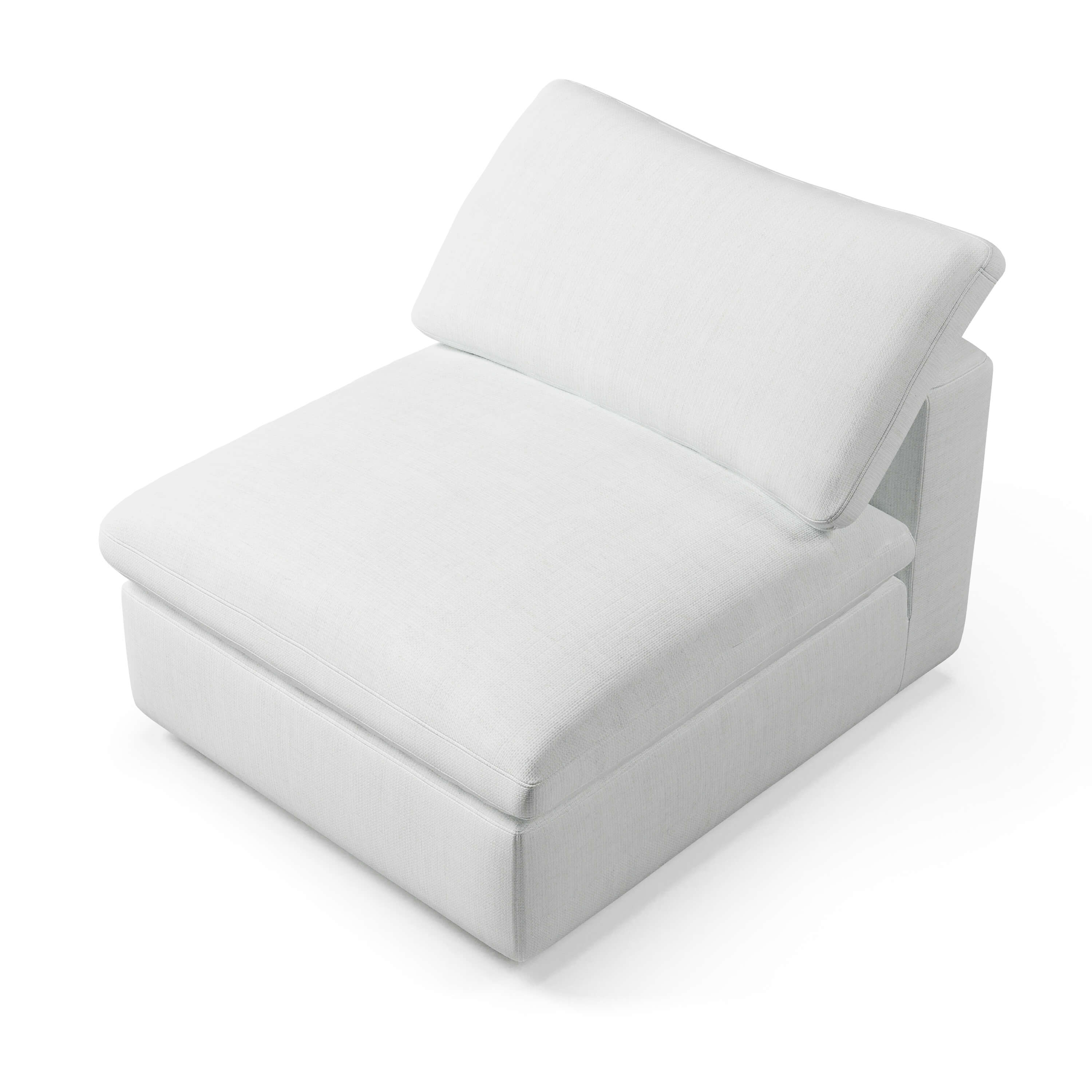 Comfy Armless Chair | Comfortable Armless Chair | Couch Haus