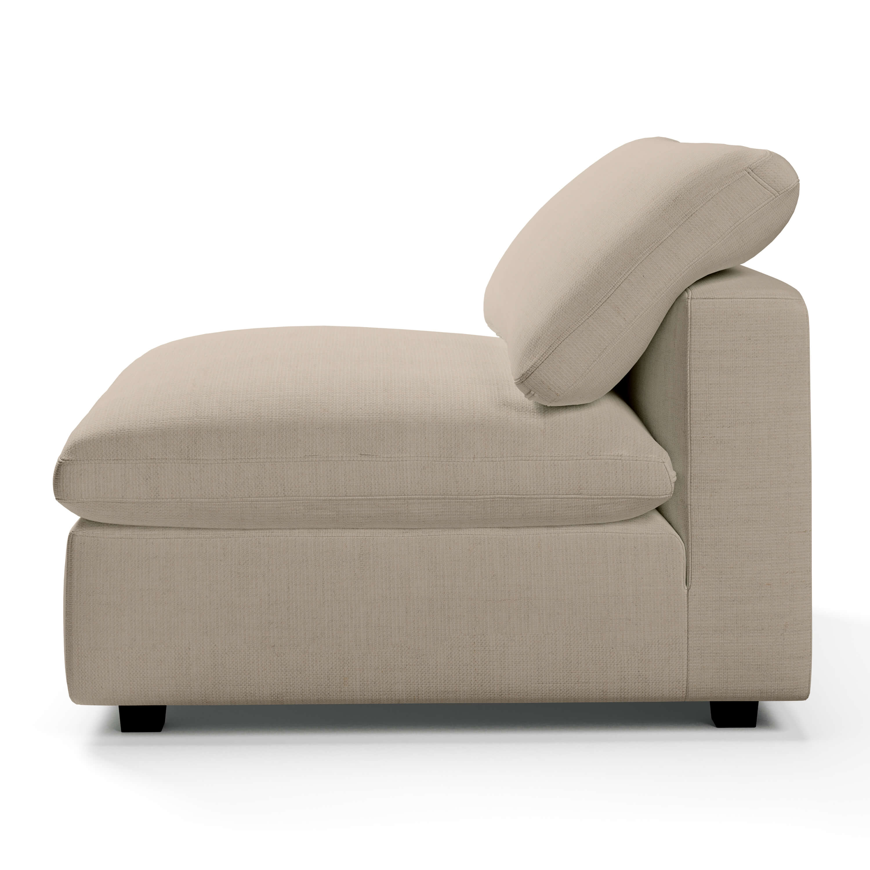 Comfy Armless Chair | Comfortable Armless Chair | Couch Haus