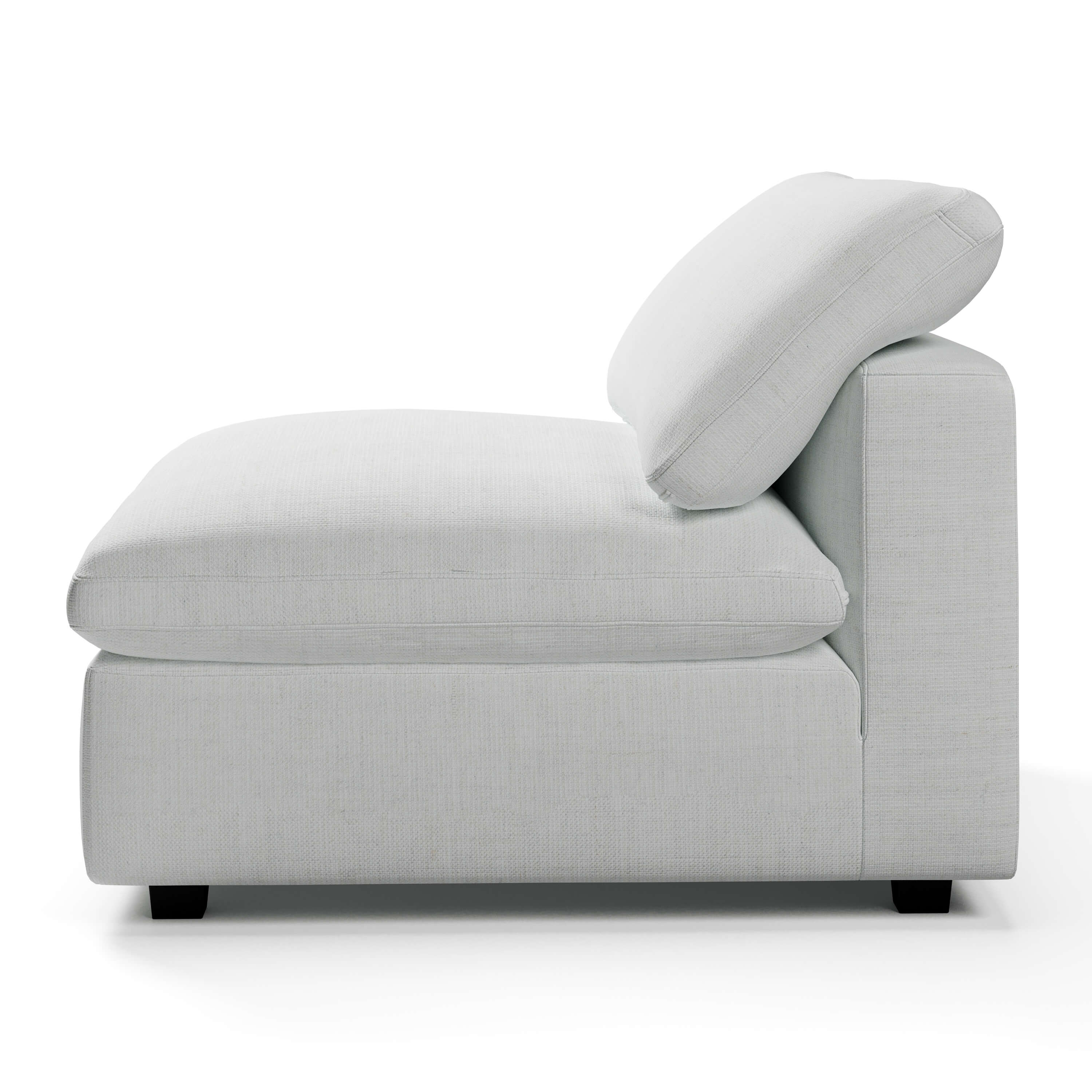 Comfy Armless Chair | Comfortable Armless Chair | Couch Haus