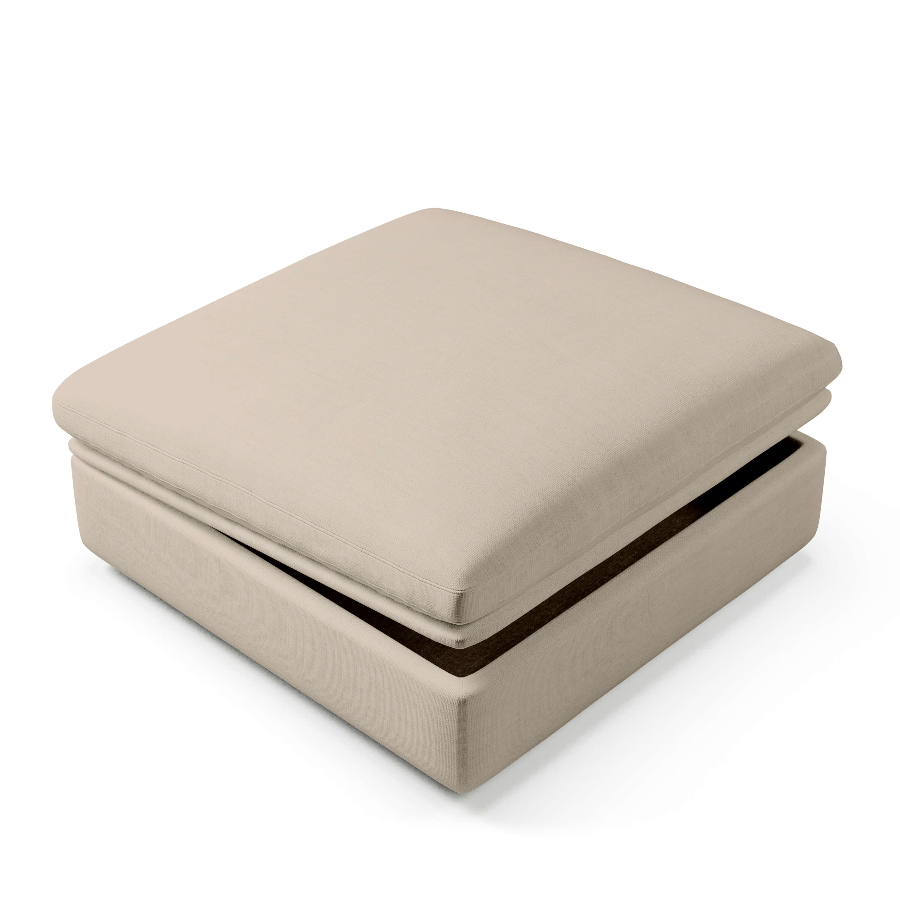 Upholstered Storage Ottoman | Classic Storage Ottoman | Couch Haus