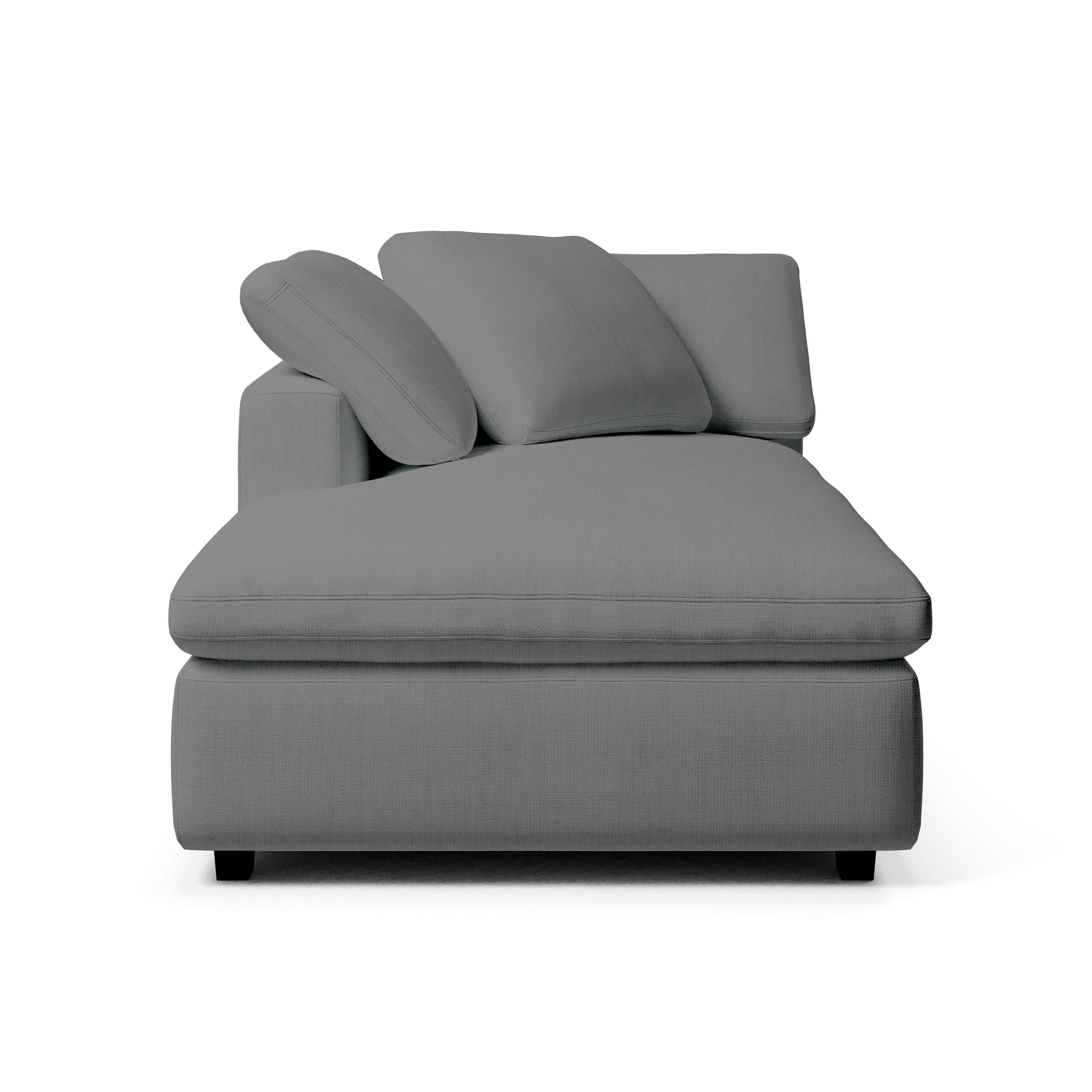 Left Arm Chaise Lounge | White Chaise Lounge Left | Couch Haus