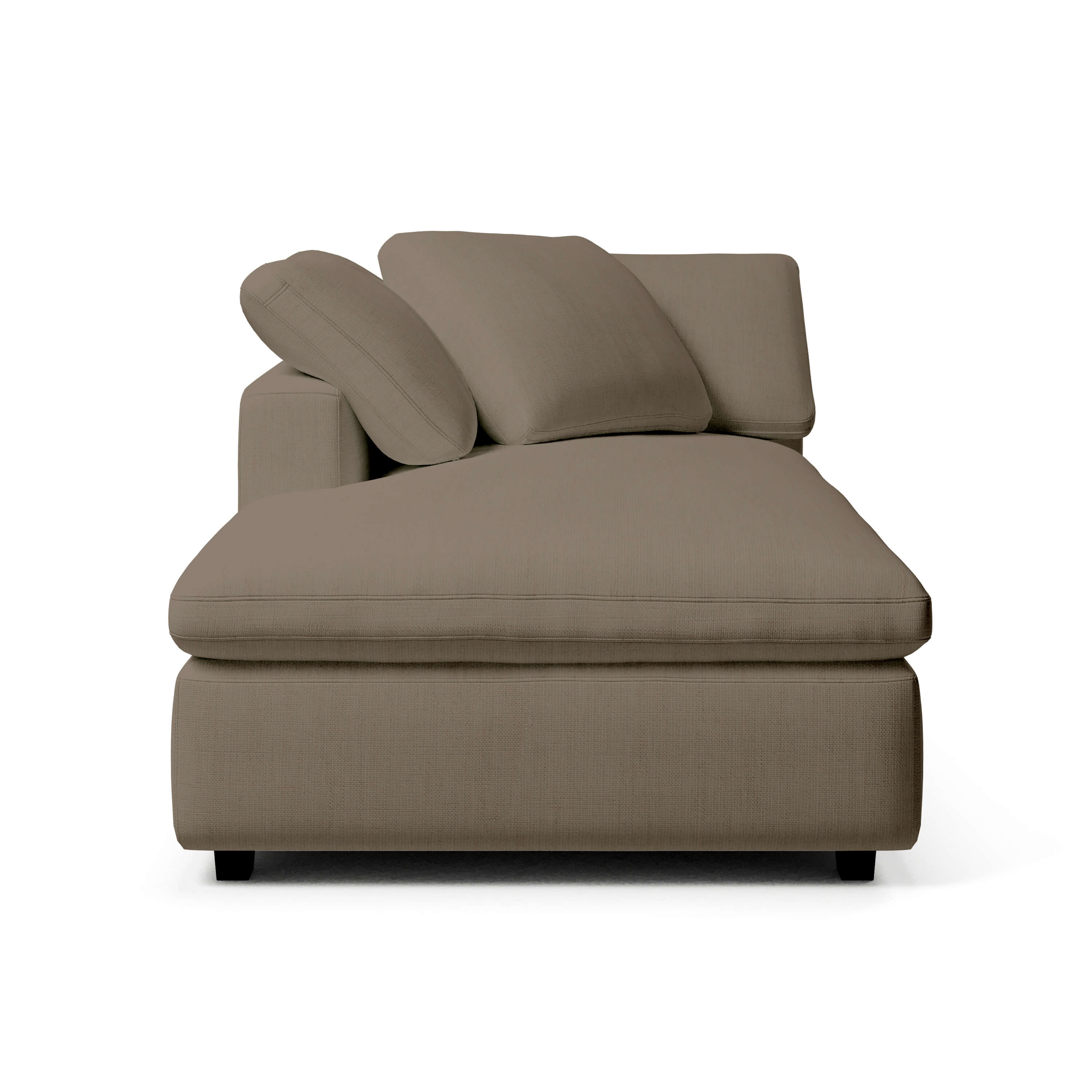 Left Arm Chaise Lounge | White Chaise Lounge | Couch Haus