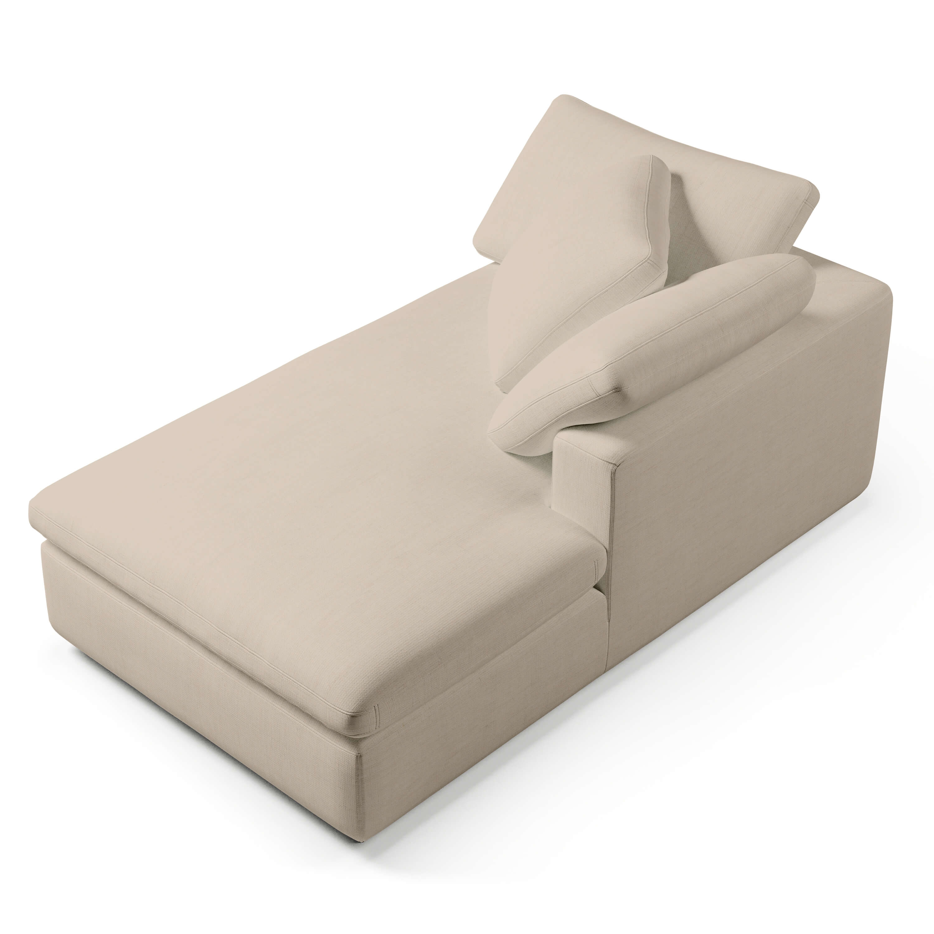 Right Arm Chaise Lounge | One Arm Chaise Lounge | Couch Haus