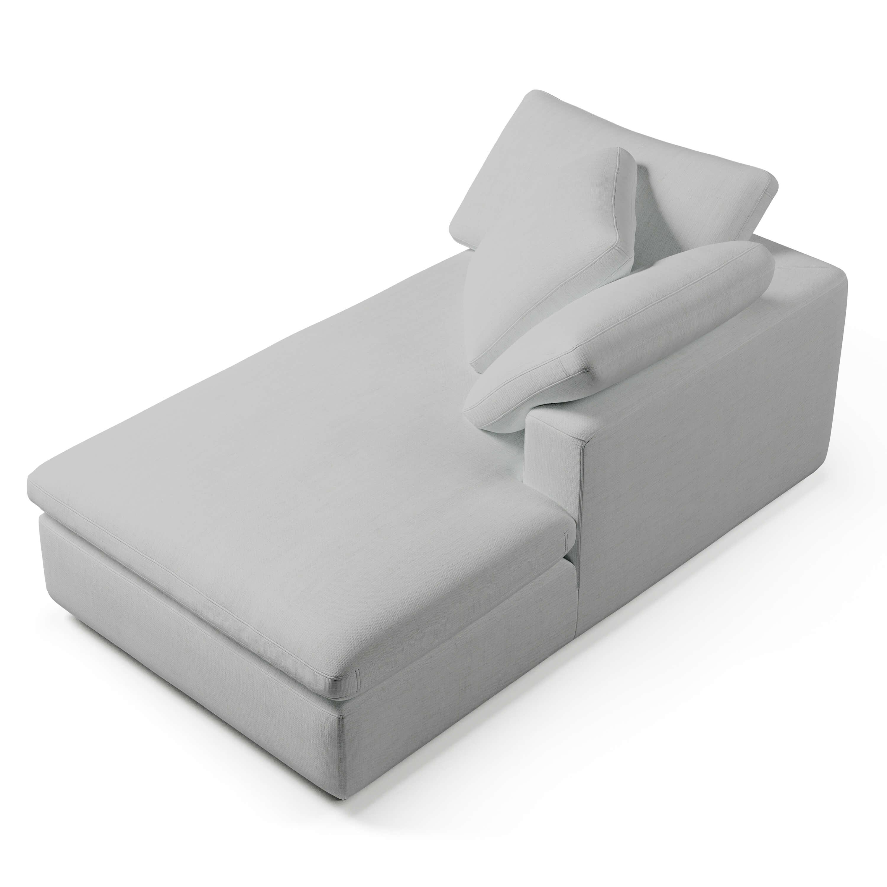 Right Arm Chaise Lounge | One Arm Chaise Lounge | Couch Haus