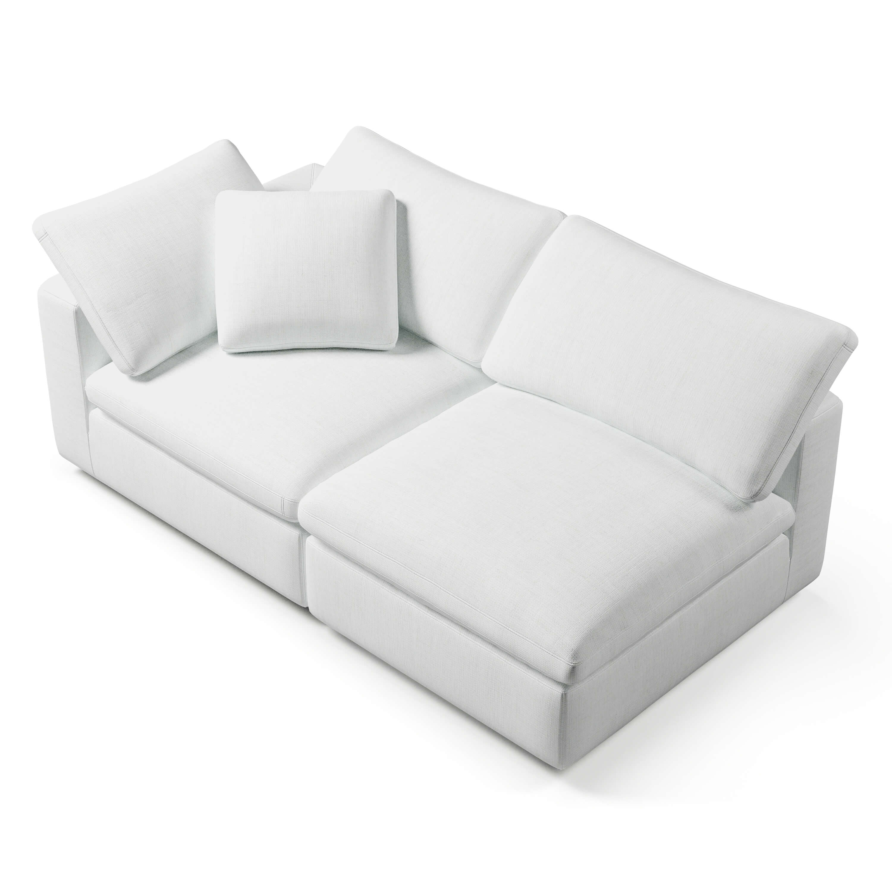 2 Seater Left Arm Sofa | Comfy Modular Sofa | Couch Haus