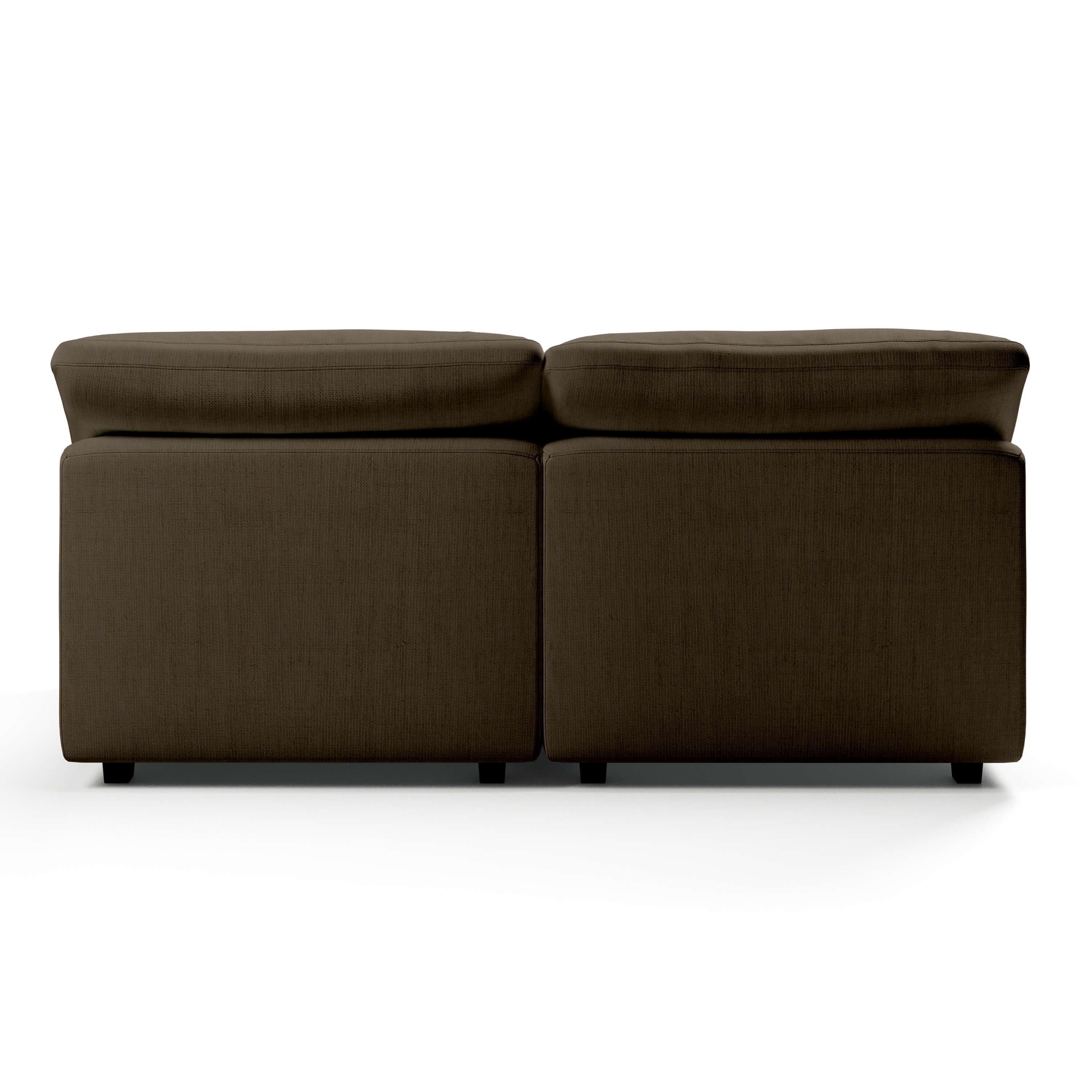Comfy Modular Sofa - 2-Seater Armless
