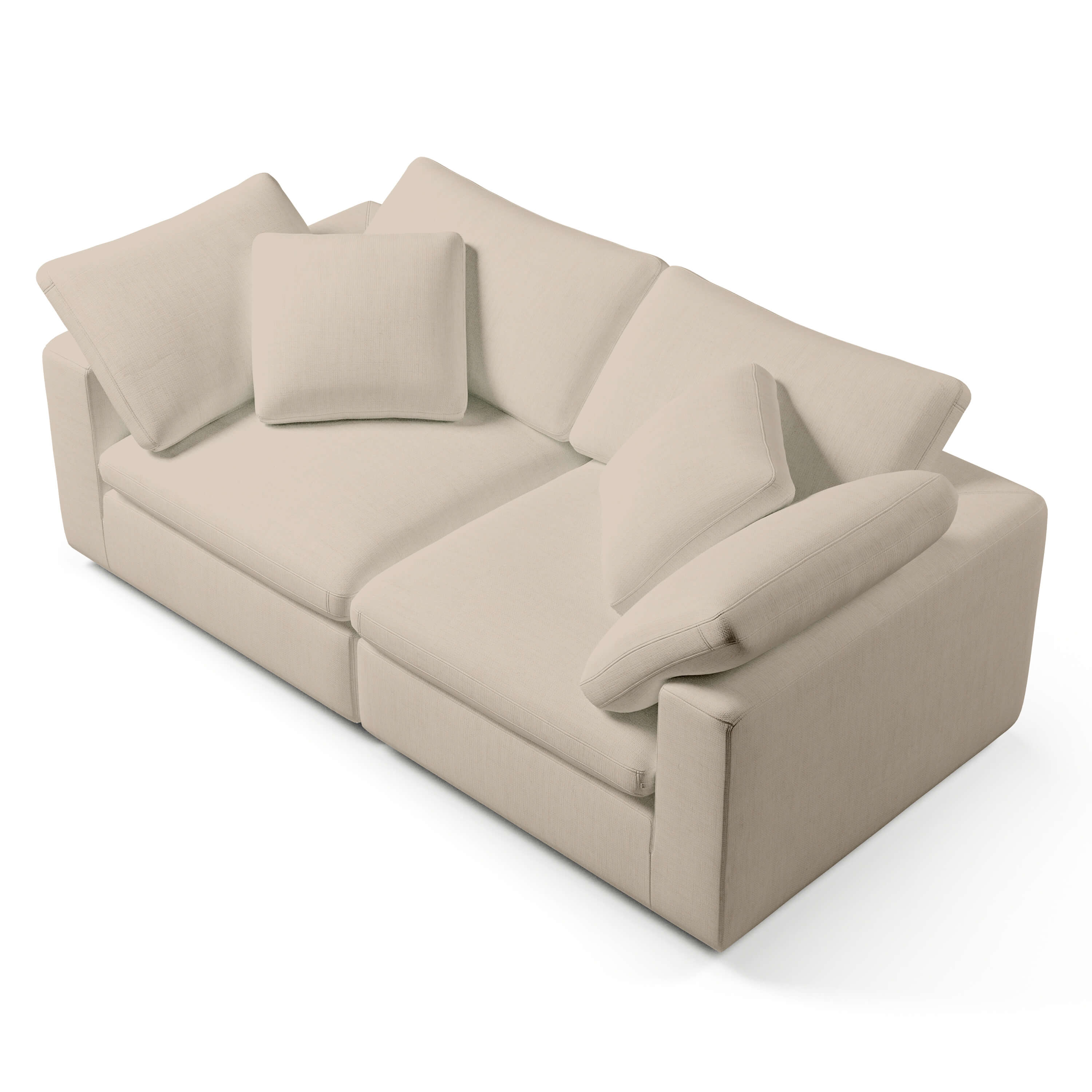 Two Seater Sofa | Comfy Modular Sofa | Couch Haus