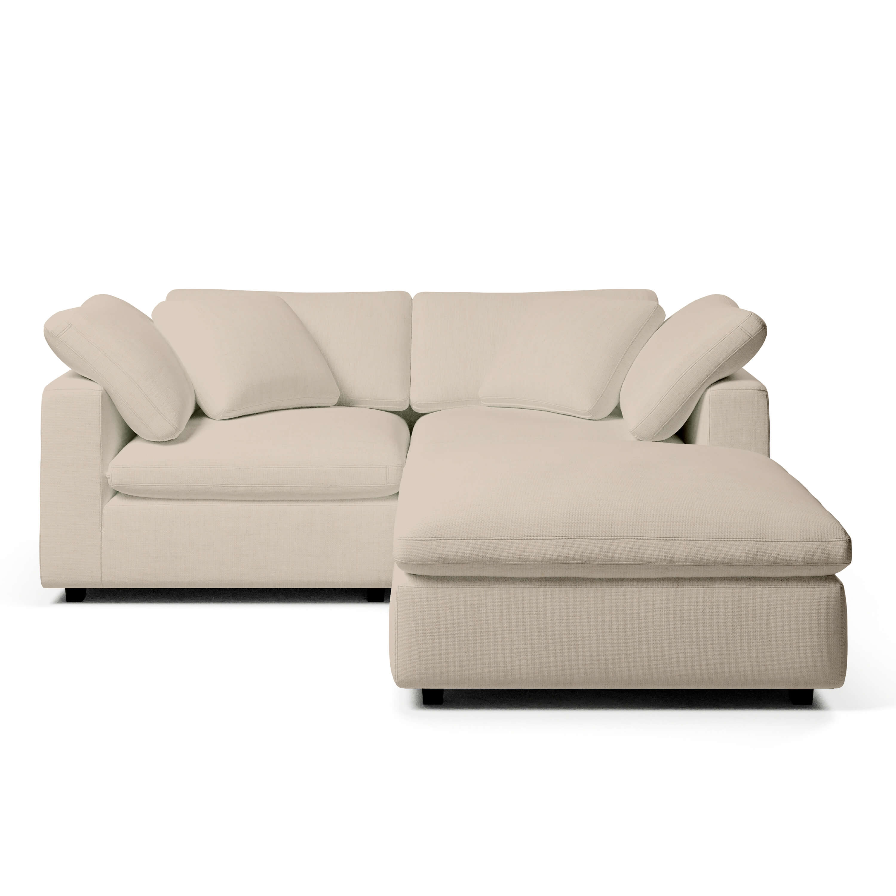 Modular Sofa with Ottoman | 2 Seater and Ottoman | Couch Haus