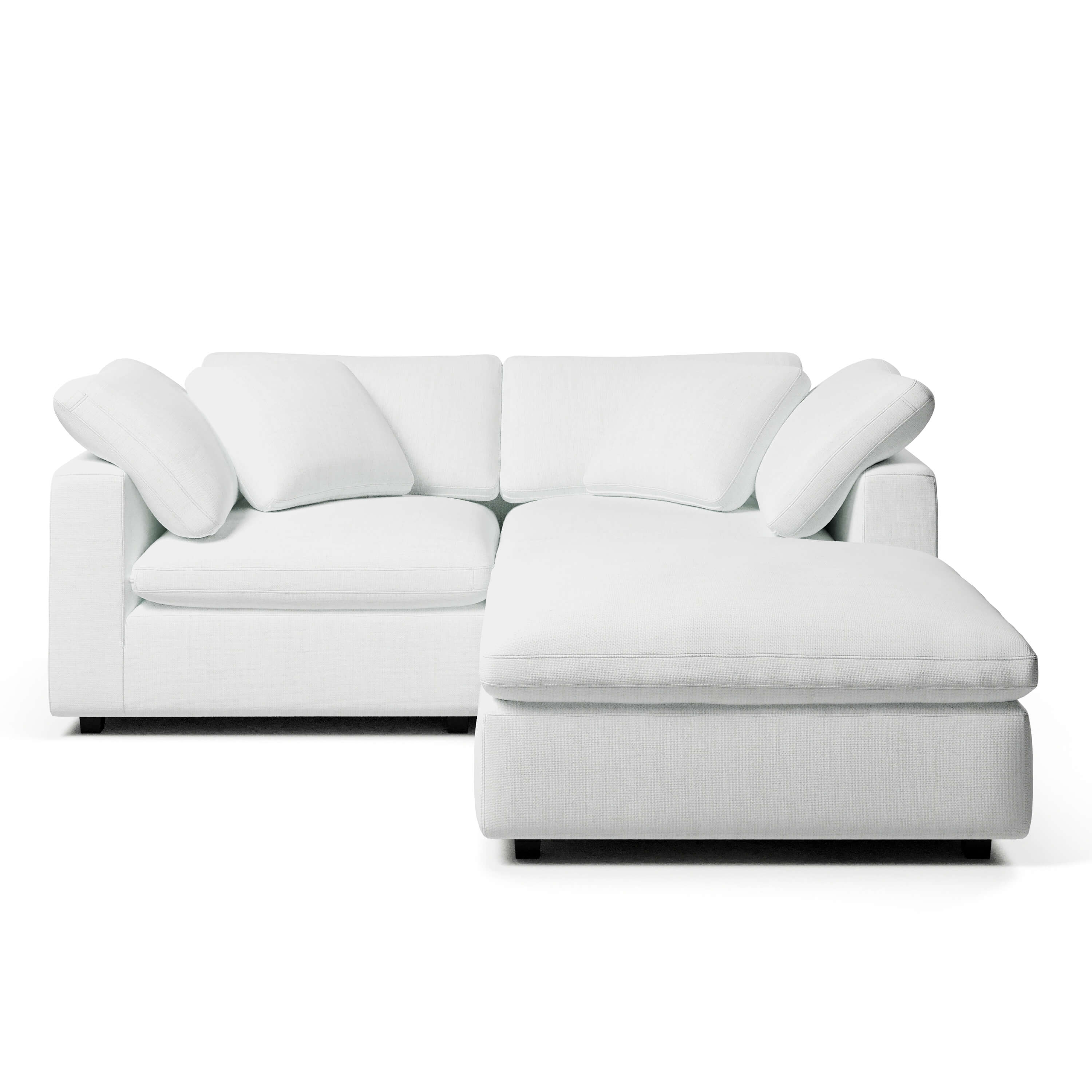 Modular Sofa with Ottoman | 2 Seater and Ottoman | Couch Haus