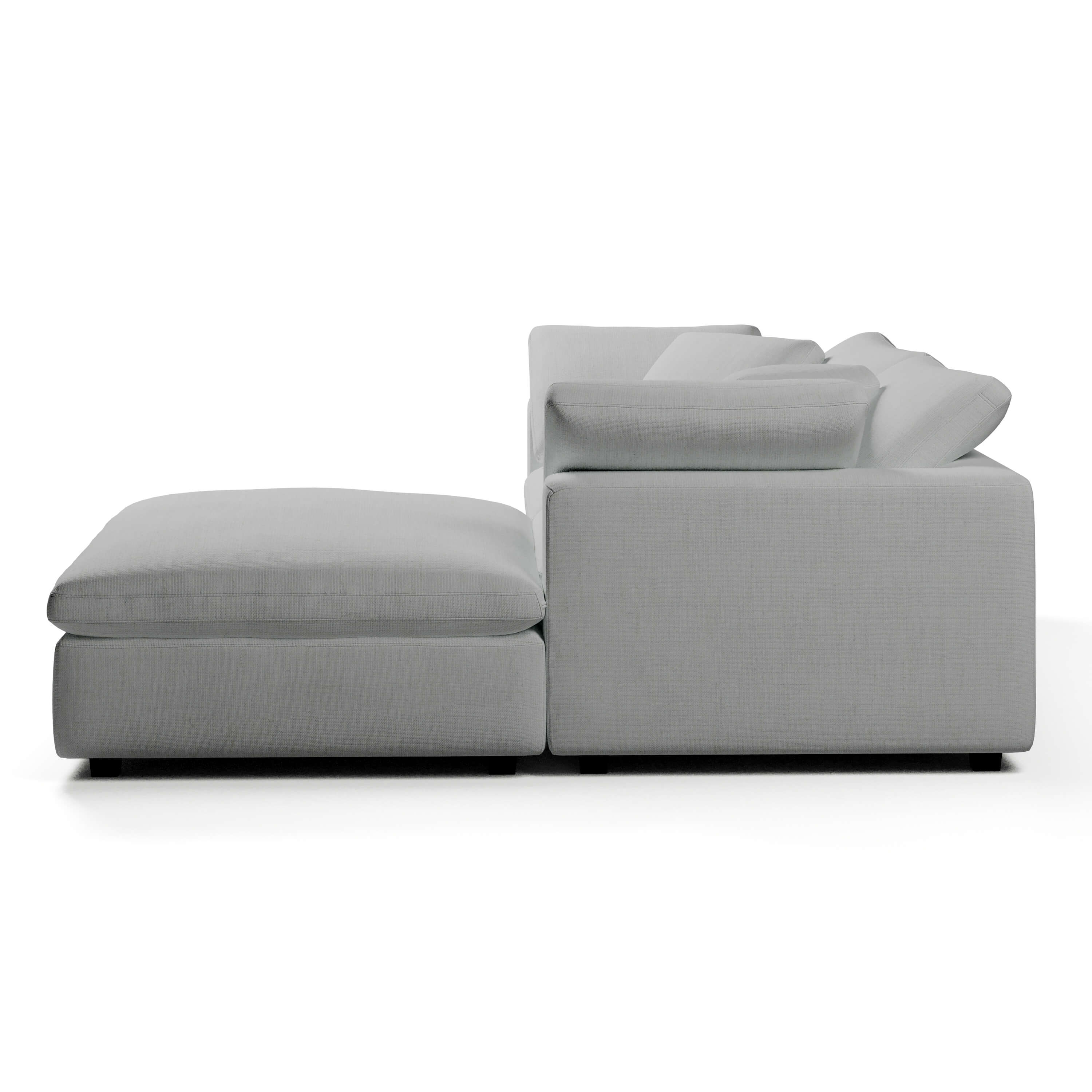 Modular Sofa with Ottoman | 2 Seater and Ottoman | Couch Haus