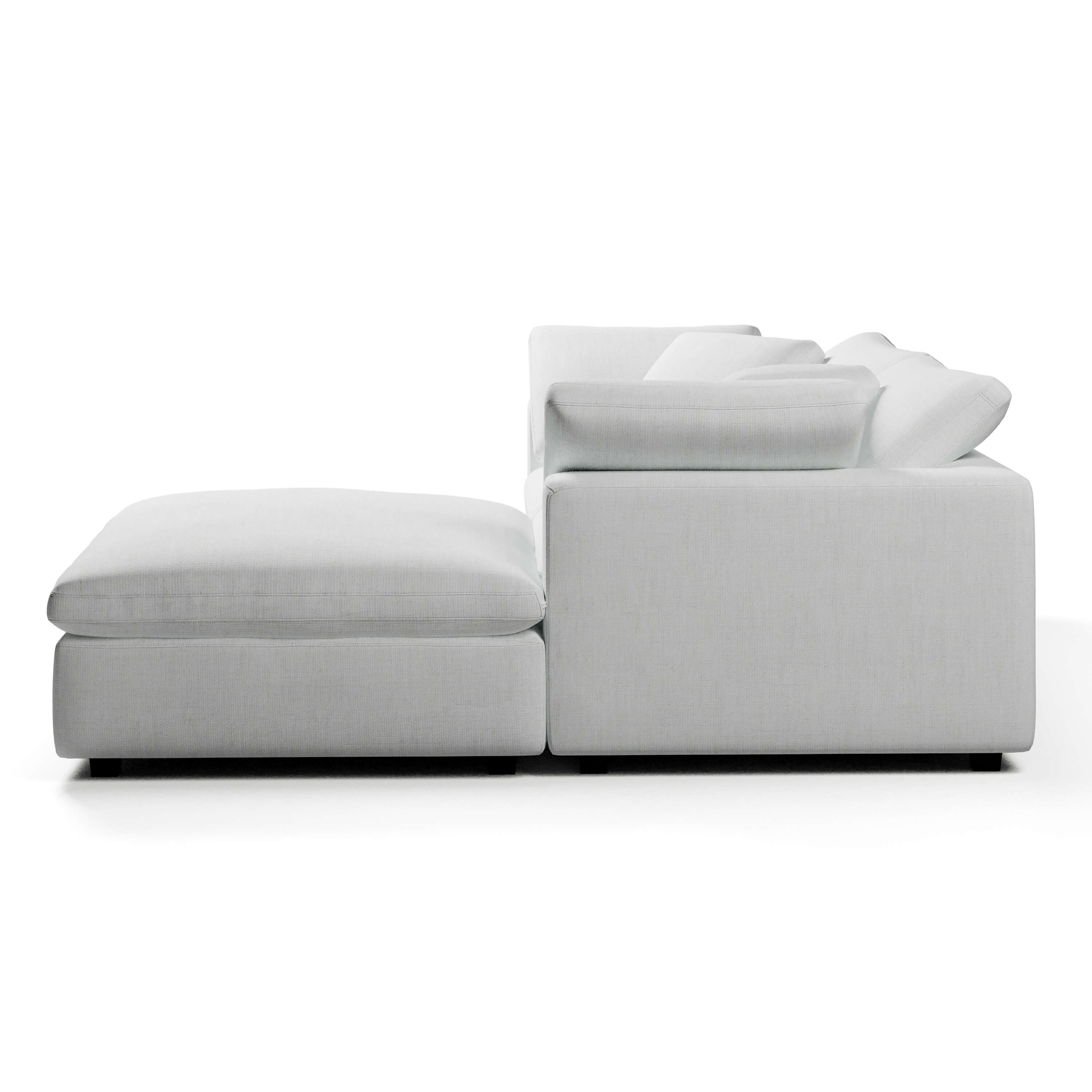 Modular Sofa with Ottoman | 2 Seater and Ottoman | Couch Haus
