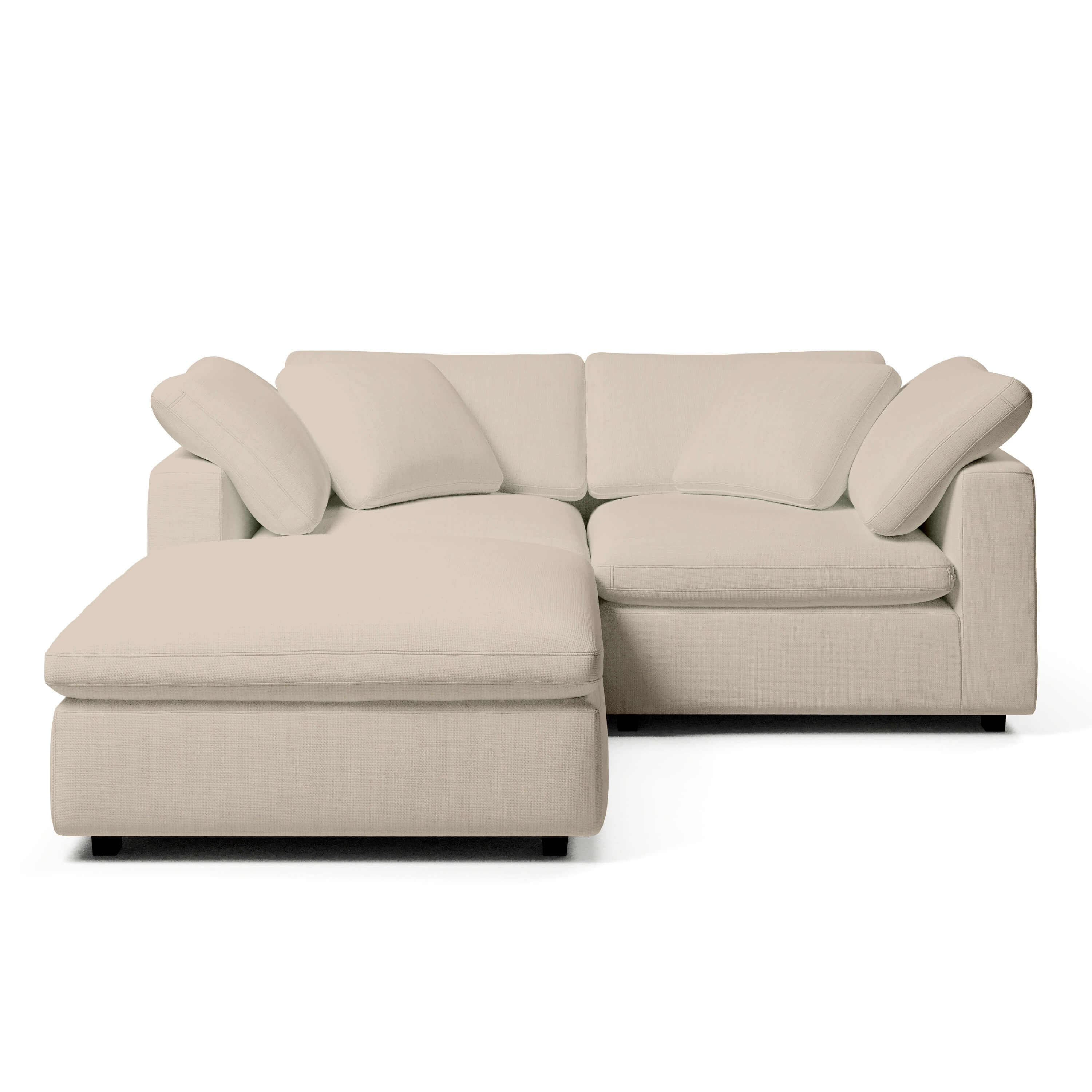 Modular Sofa with Ottoman | 2 Seater and Ottoman | Couch Haus