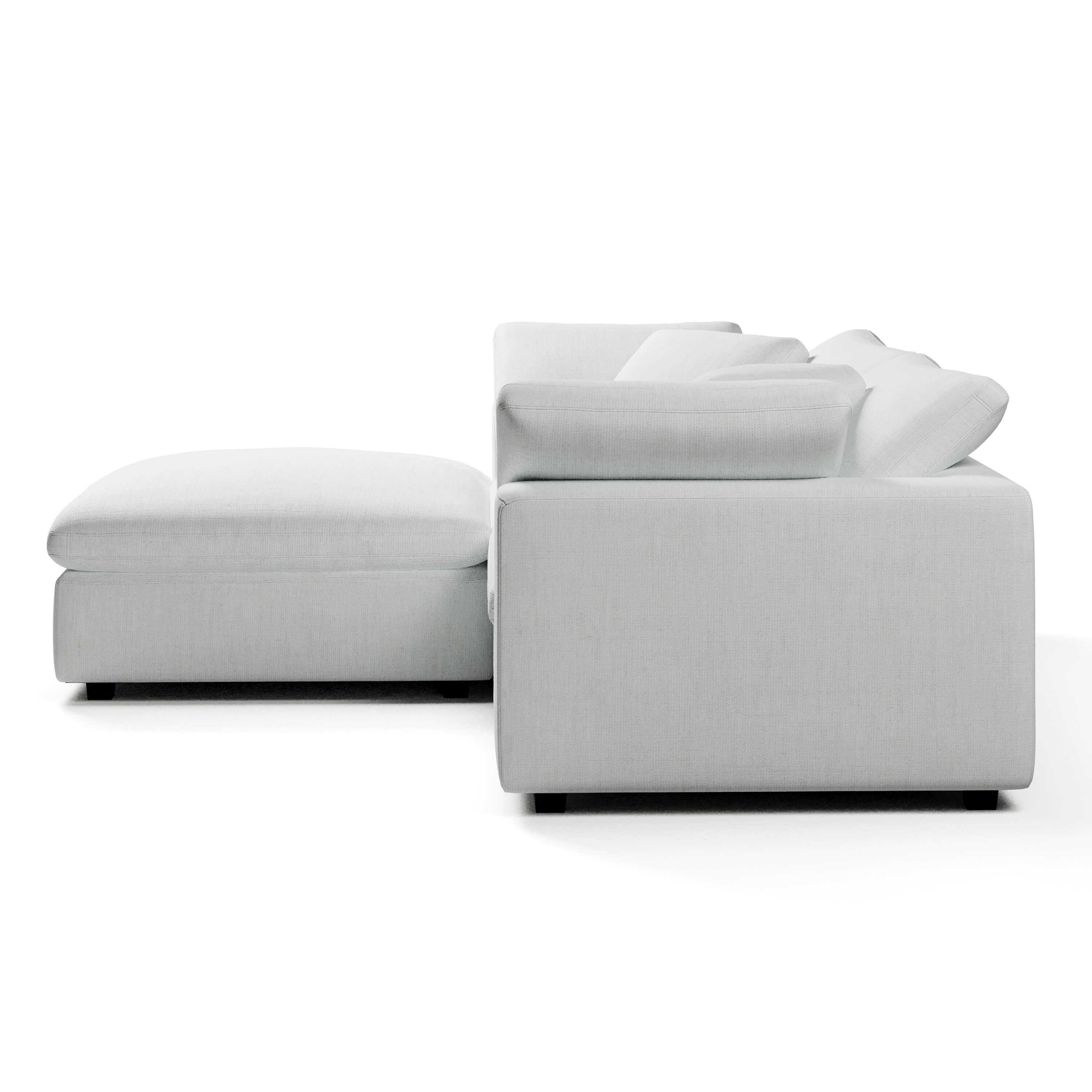 Modular Sofa with Ottoman | 2 Seater and Ottoman | Couch Haus