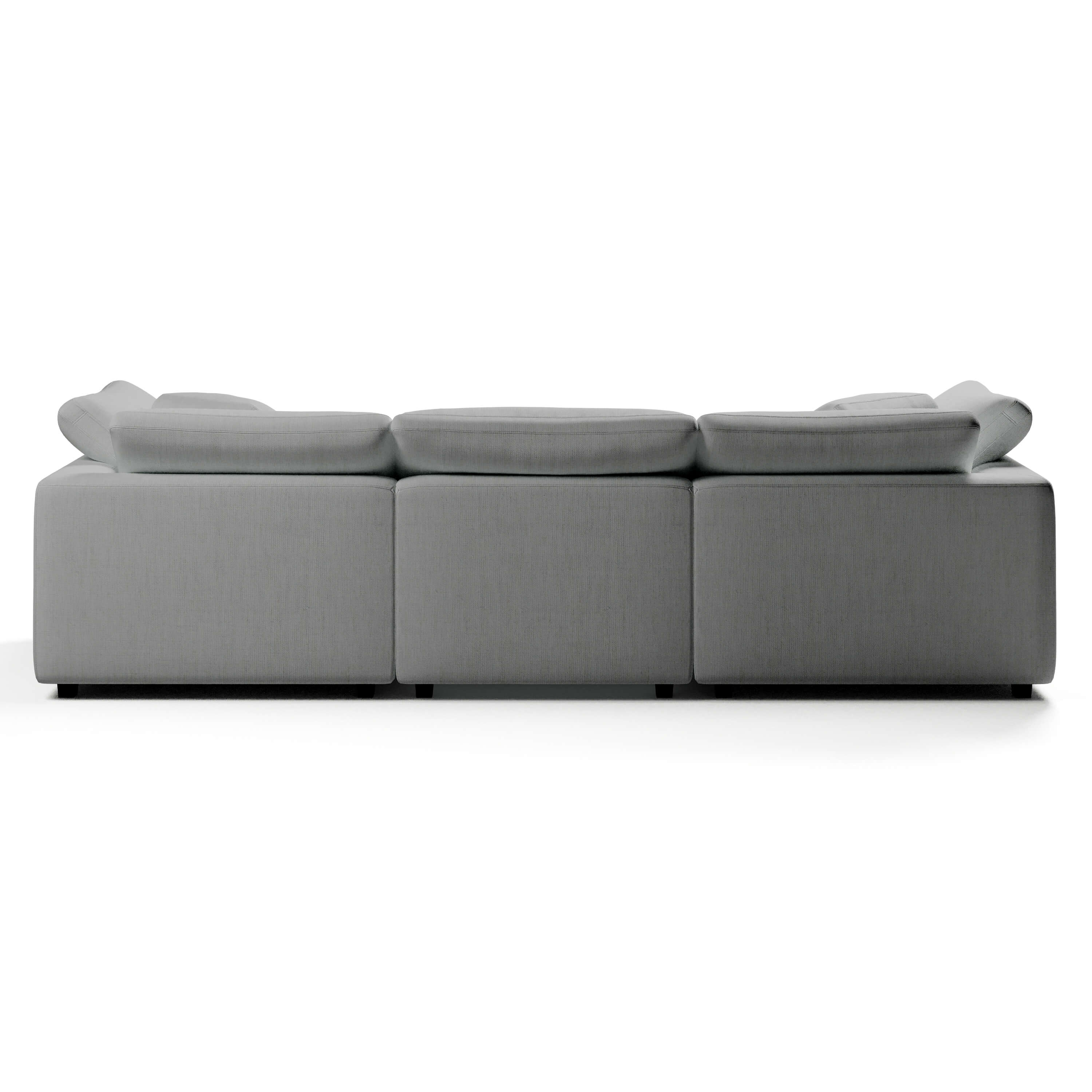 3 Seater White Sofa | Comfy Modular Sofa | Couch Haus