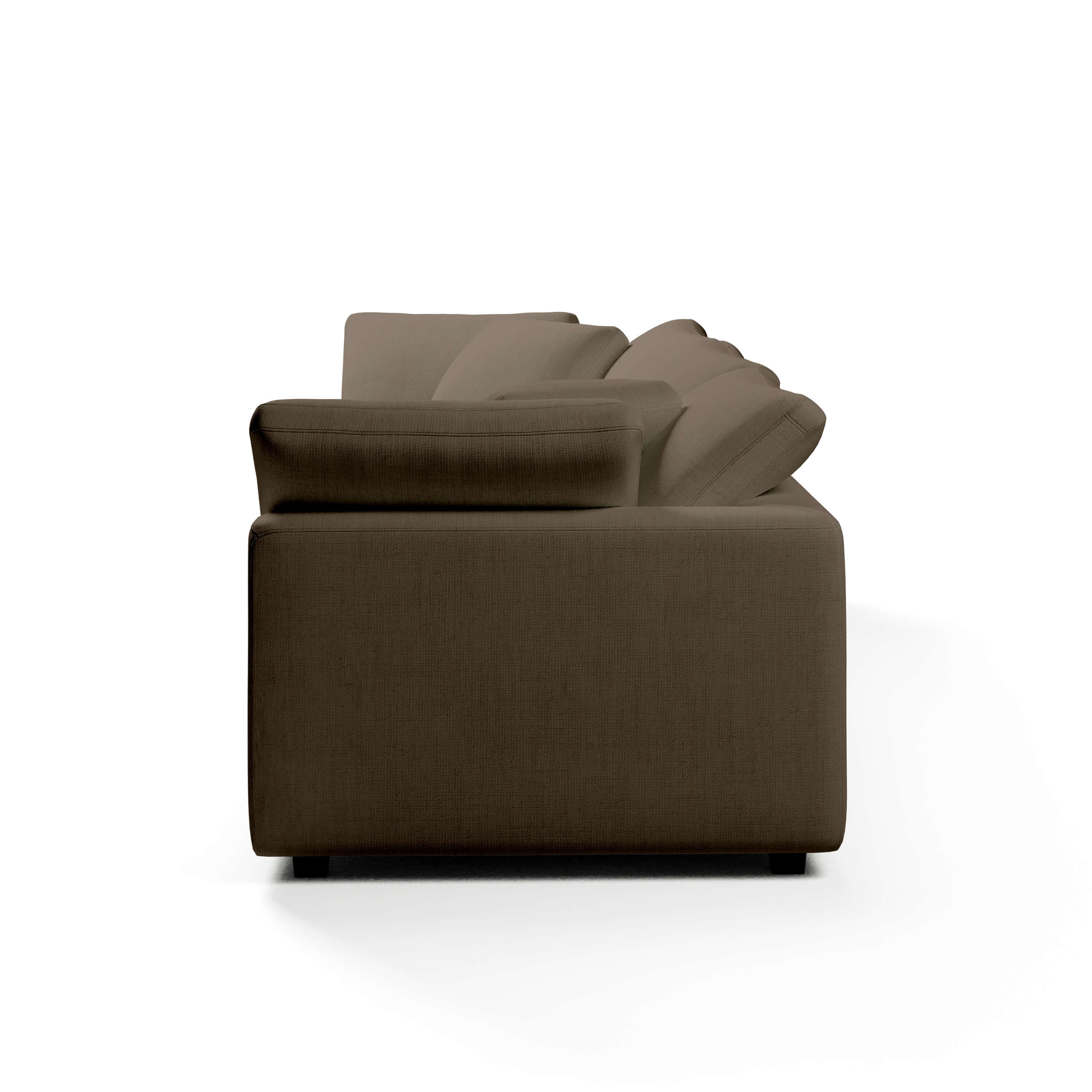 3 Seater White Sofa | Comfy Modular Sofa | Couch Haus