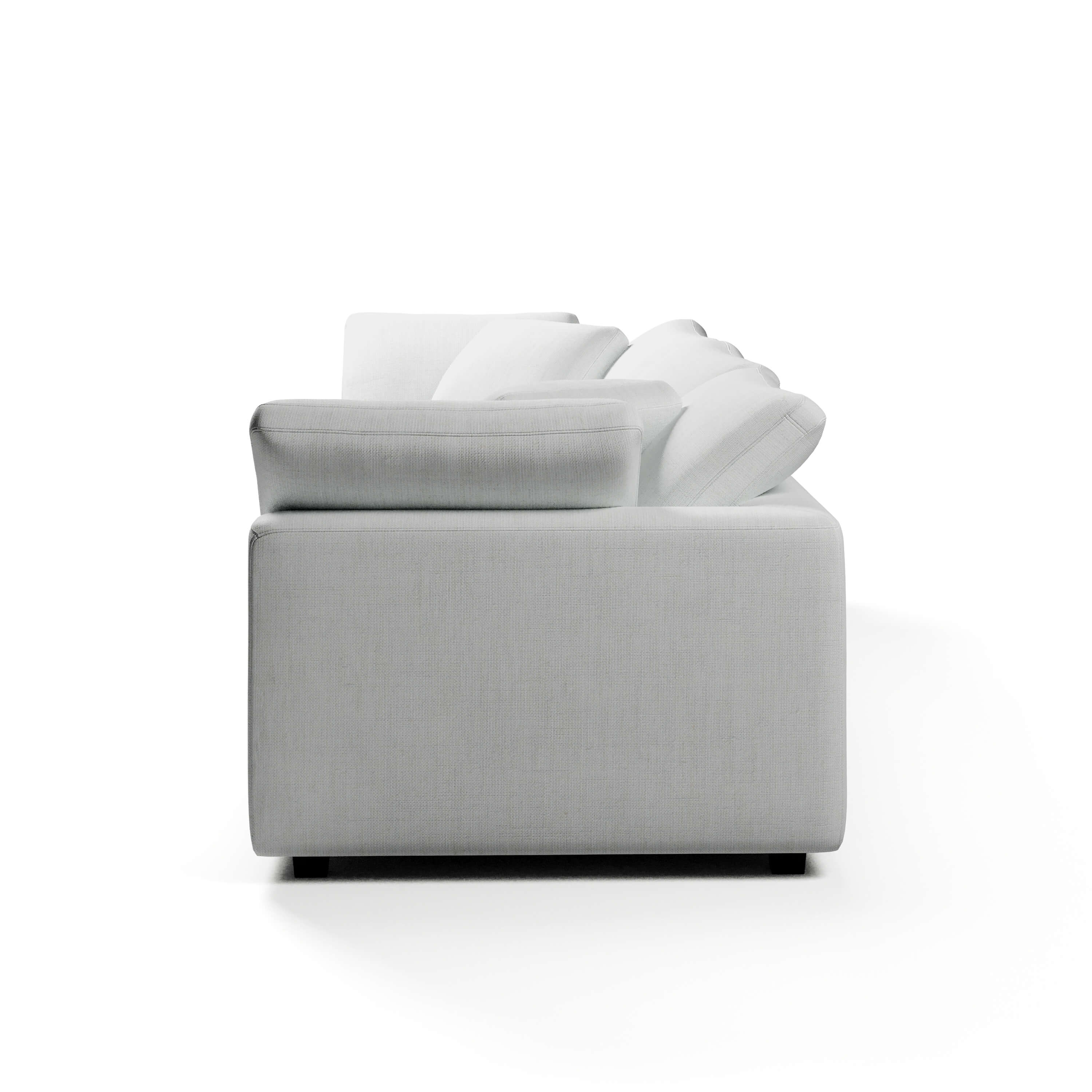 3 Seater White Sofa | Comfy Modular Sofa | Couch Haus