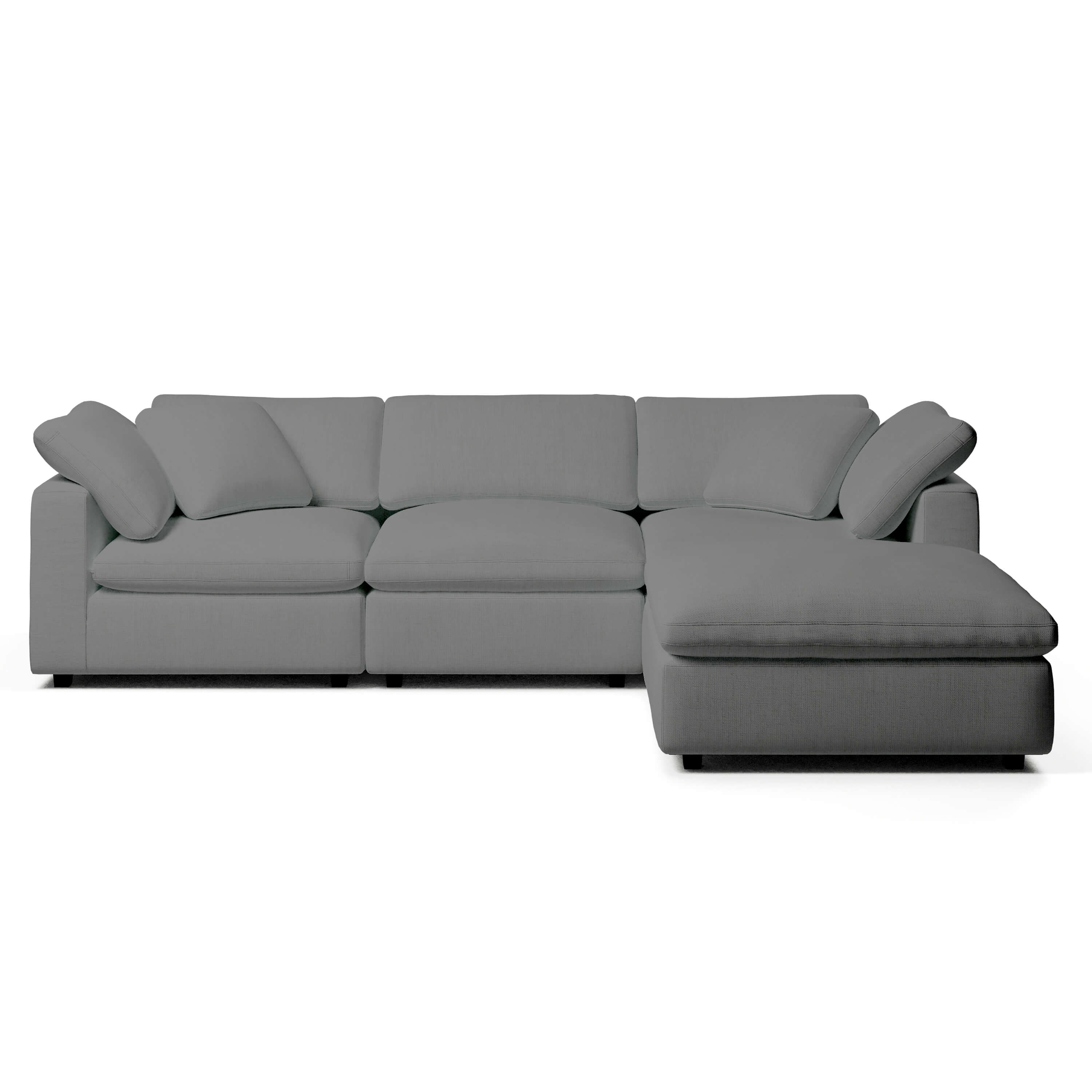 Modular Sofa Canada | 3-Seater and Ottoman | Couch Haus