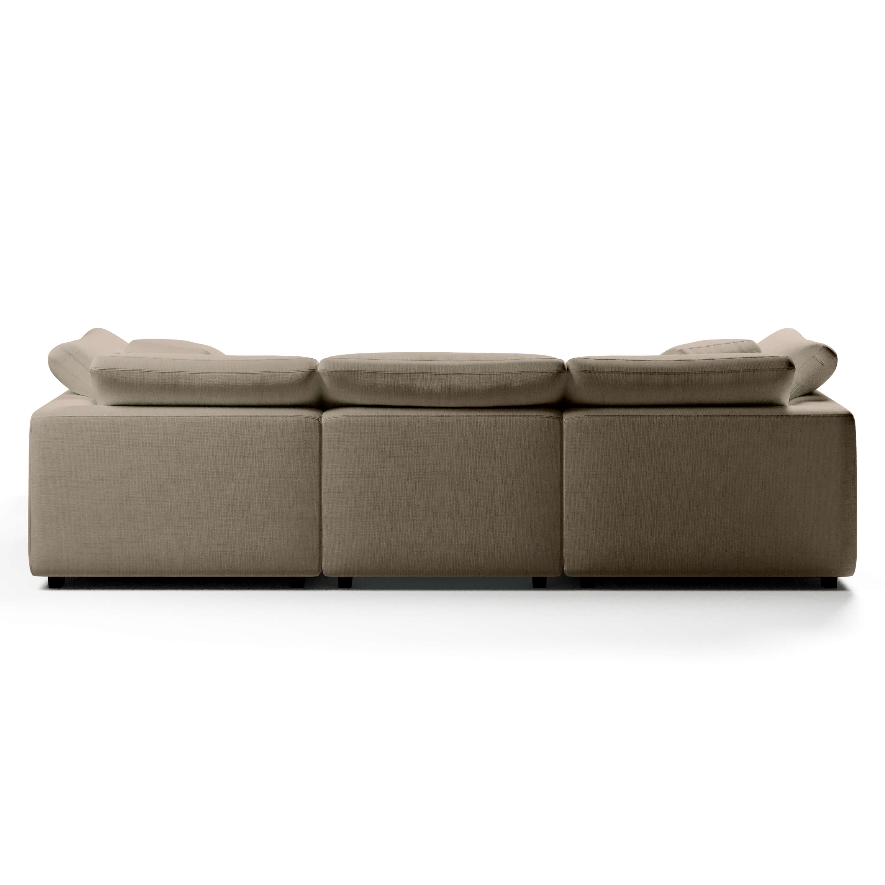 Modular Sofa Canada | 3-Seater and Ottoman | Couch Haus