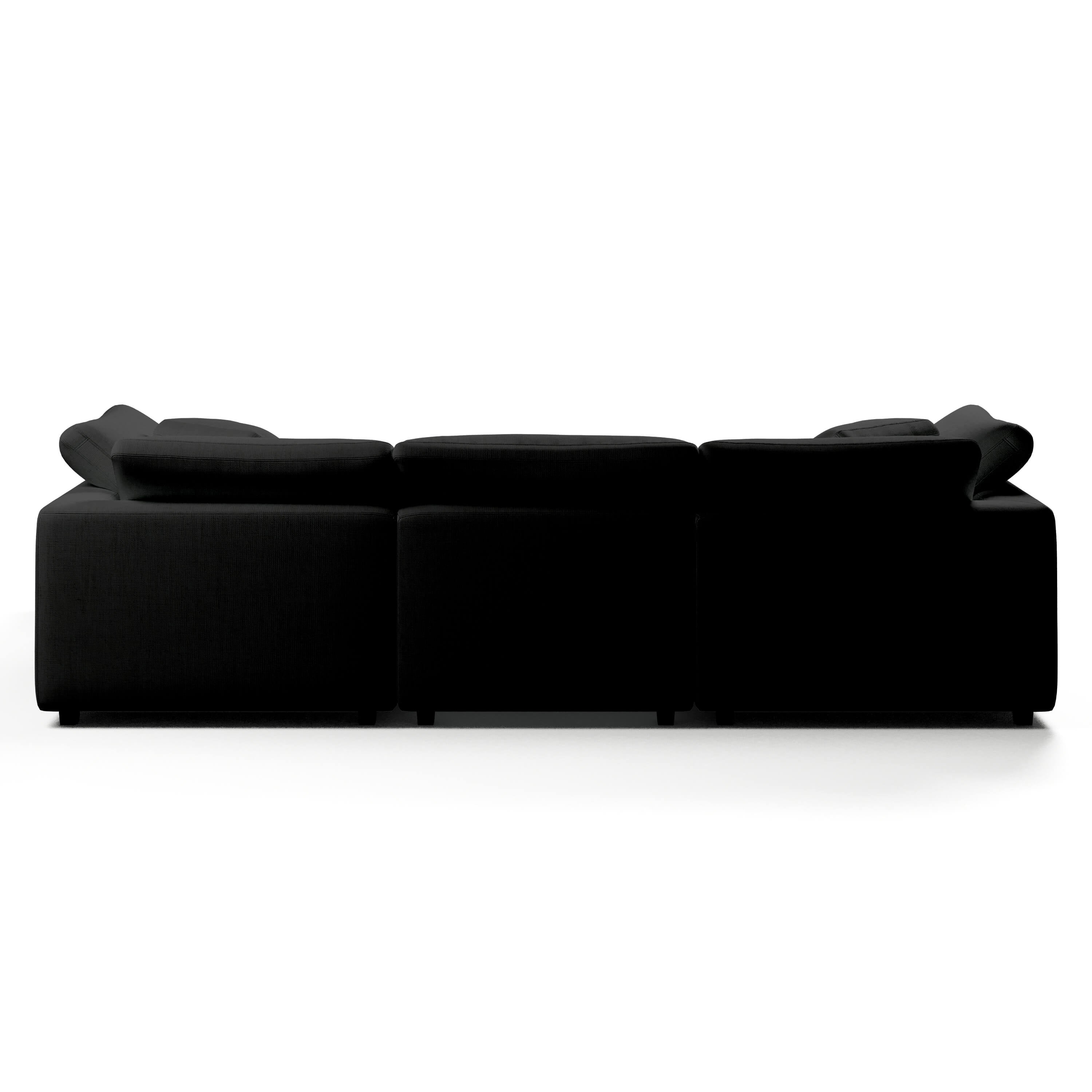 Comfy Modular Sofa - 3-Seater & Ottoman