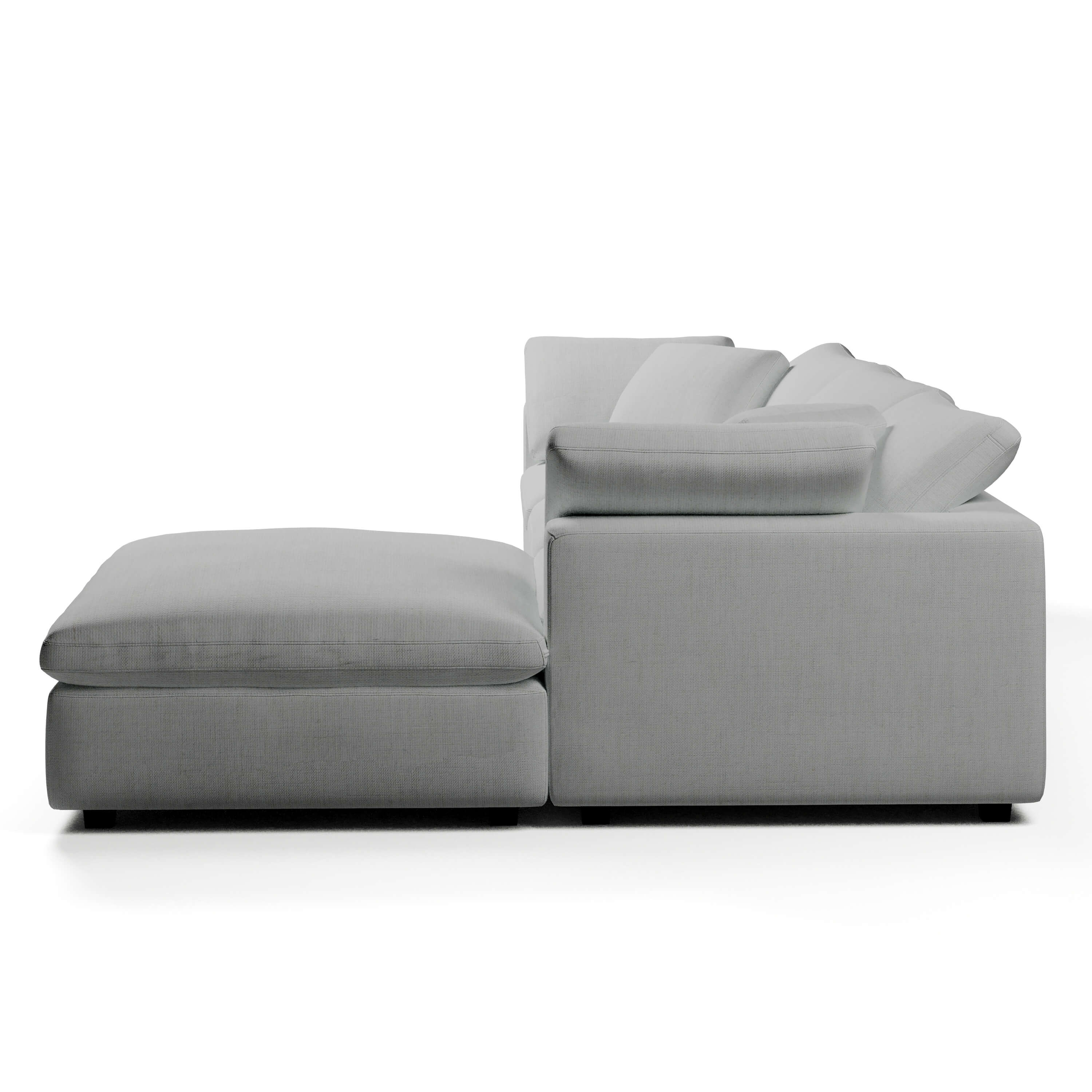 Modular Sofa Canada | 3-Seater and Ottoman | Couch Haus