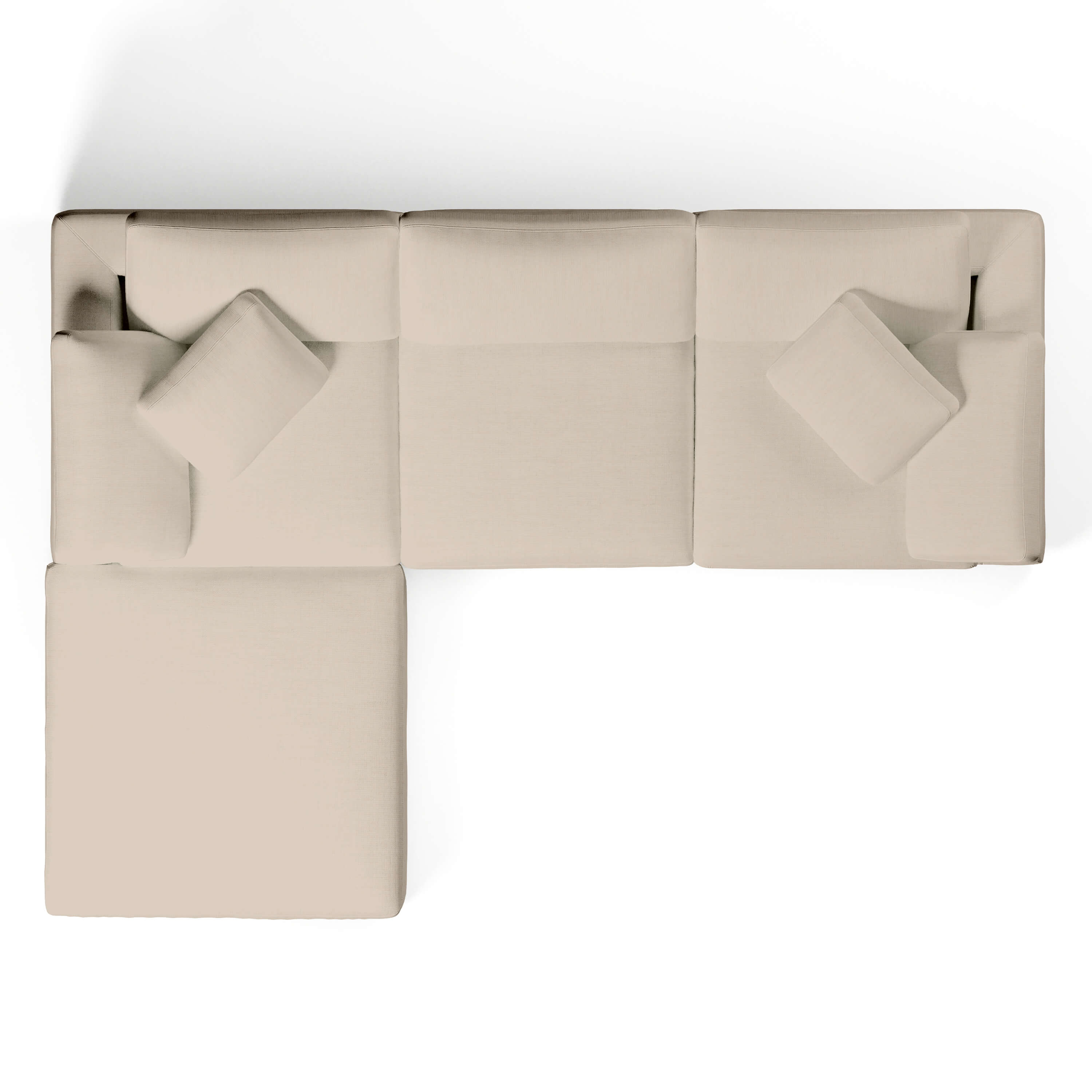 Modular Sofa Canada | 3-Seater and Ottoman | Couch Haus