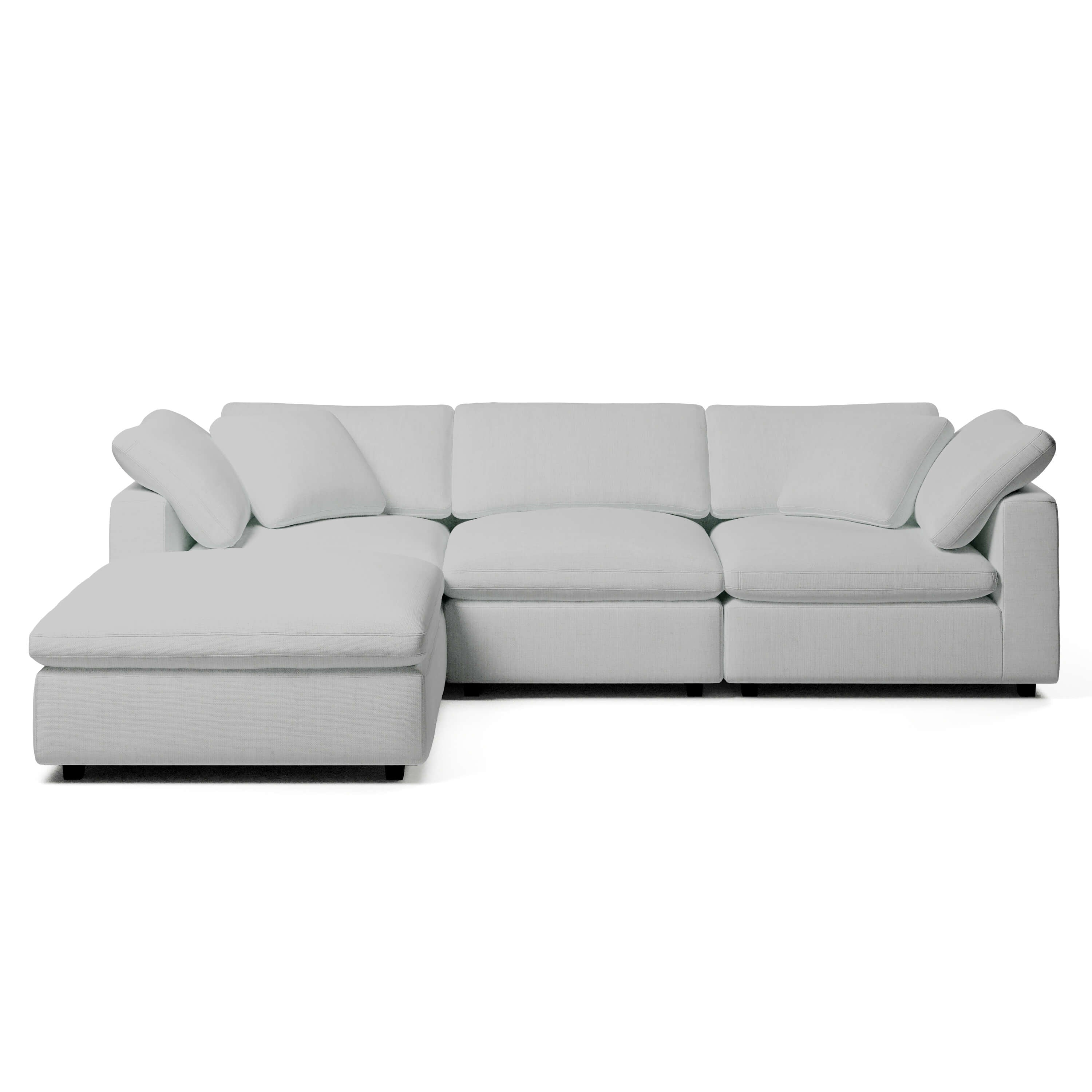 Modular Sofa Canada | 3-Seater and Ottoman | Couch Haus