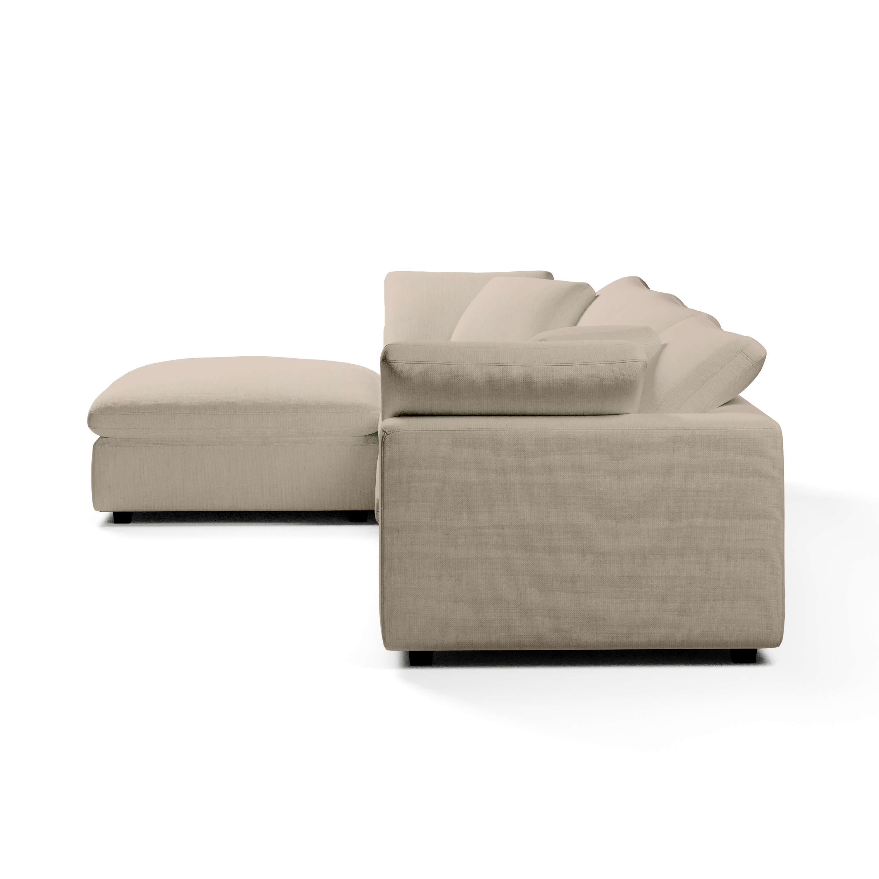 Modular Sofa Canada | 3-Seater and Ottoman | Couch Haus