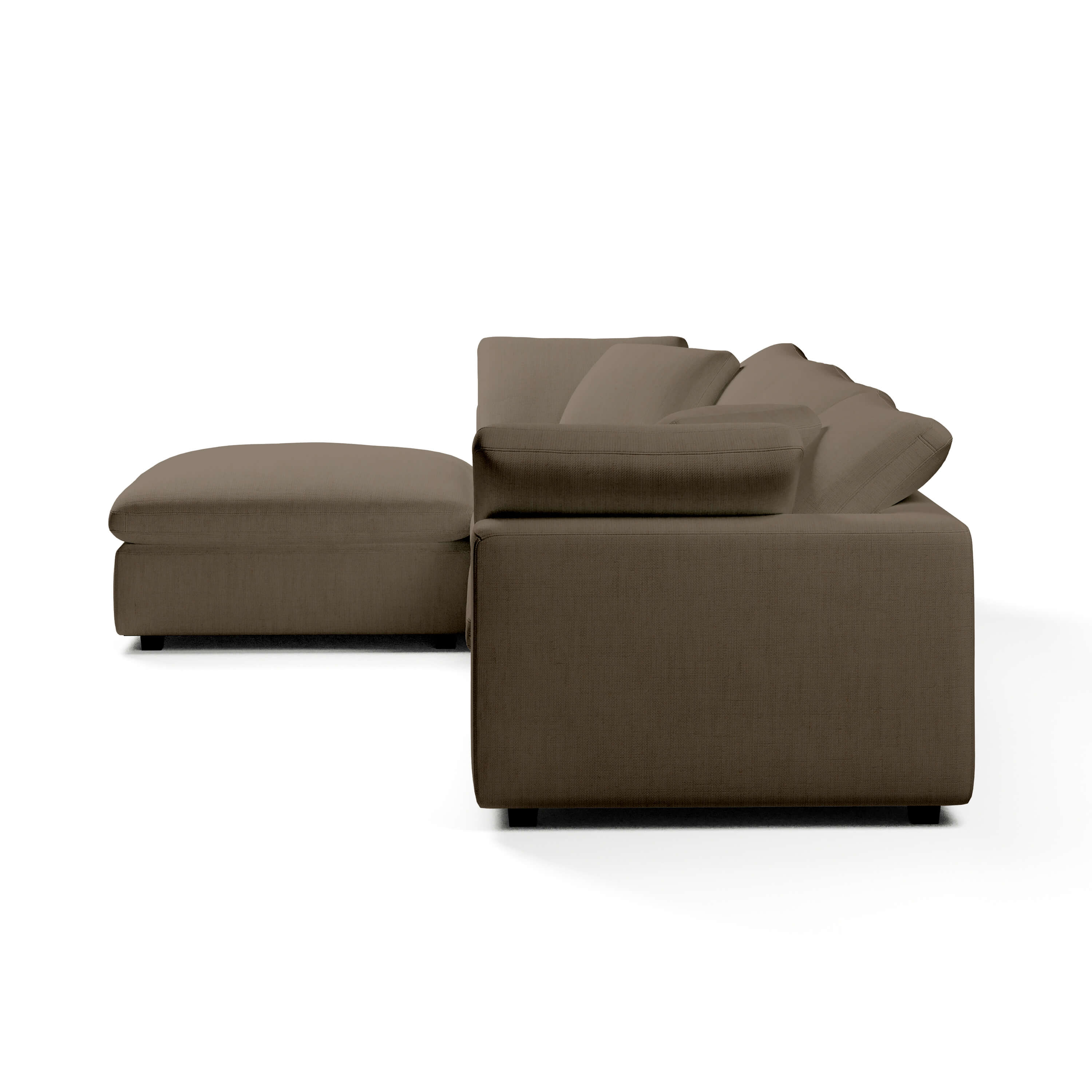 Comfy Modular Sofa - 3-Seater & Ottoman