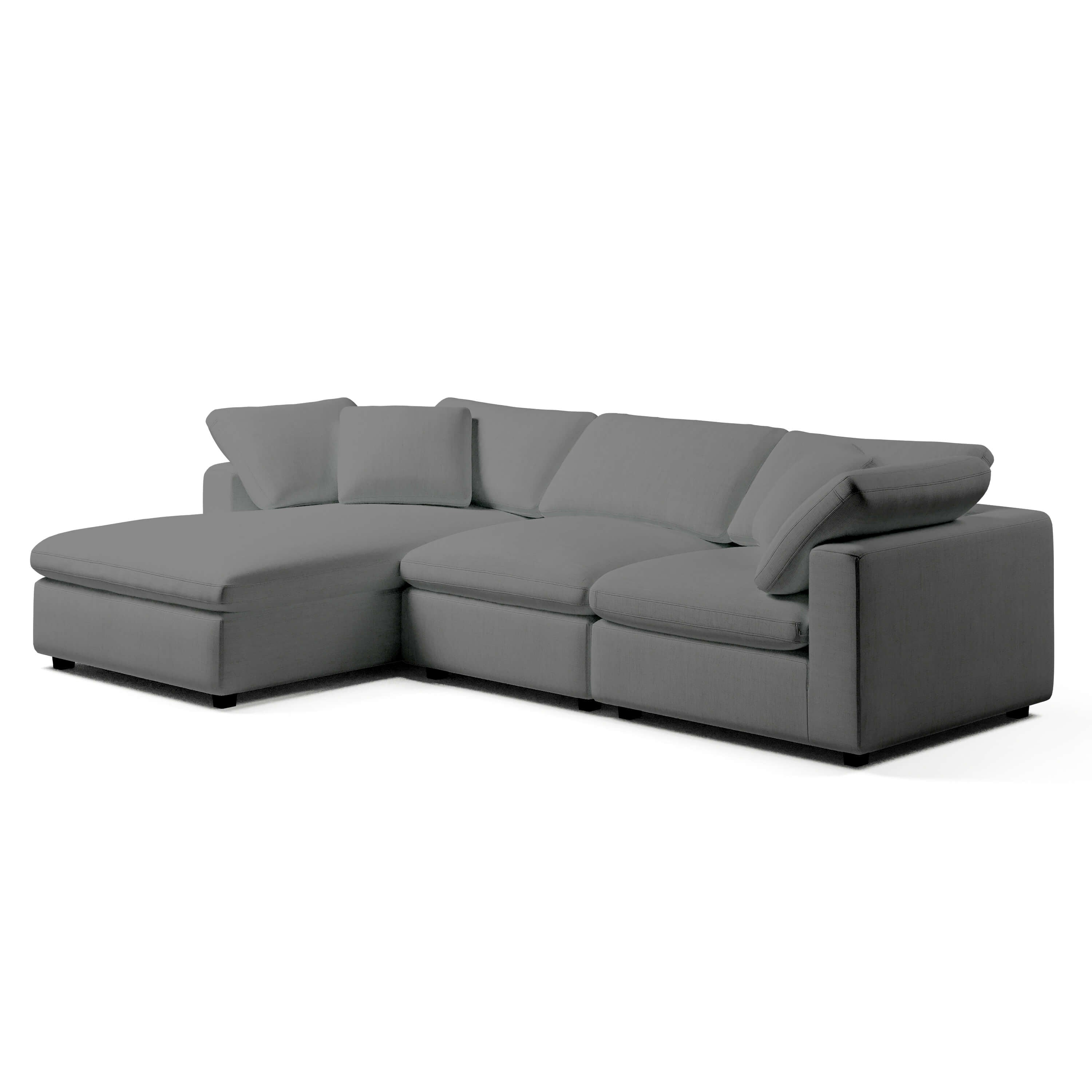 3 Seater Chaise Sofa | Left Hand Facing Sofa | Couch Haus