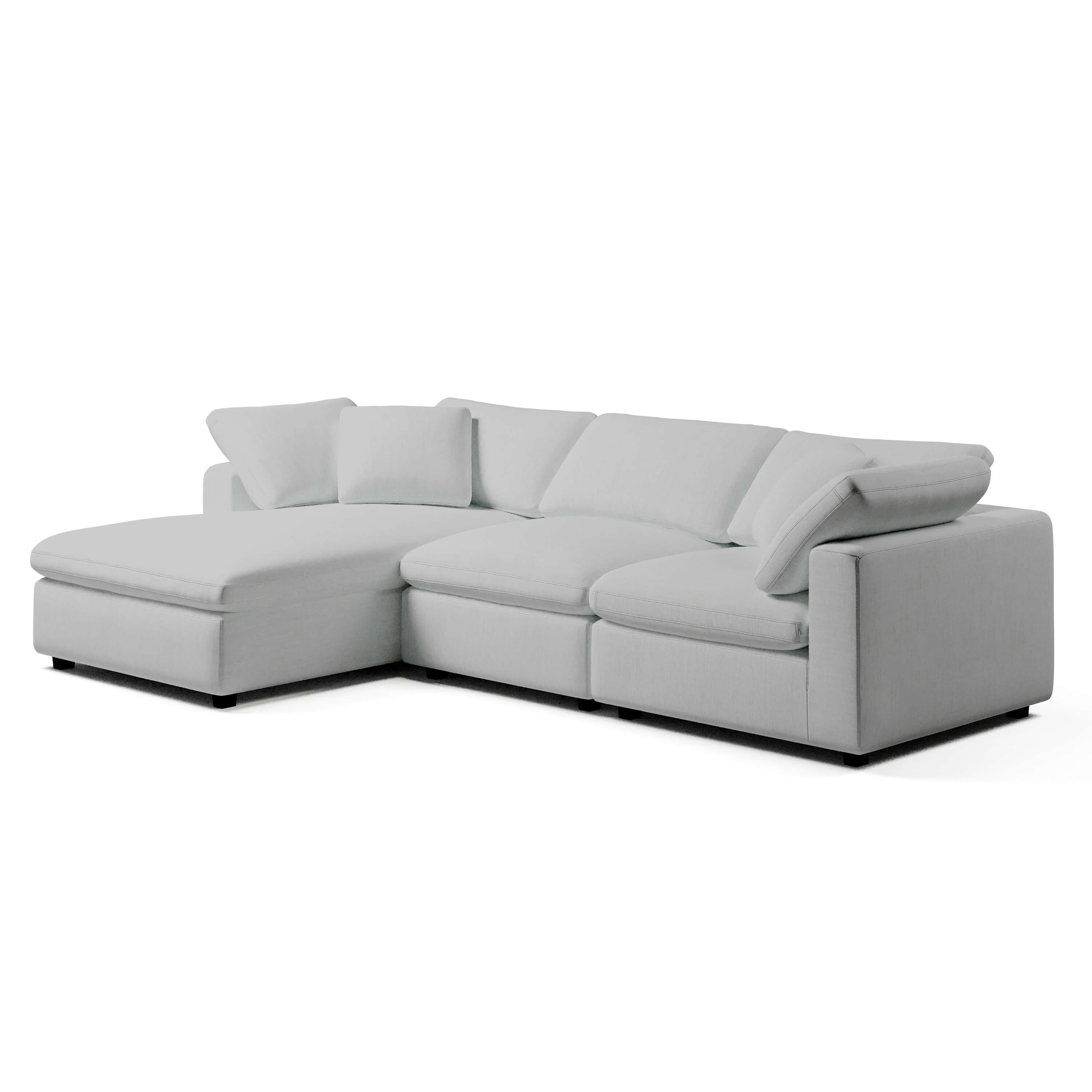 3 Seater Chaise Sofa | Left Hand Facing Sofa | Couch Haus