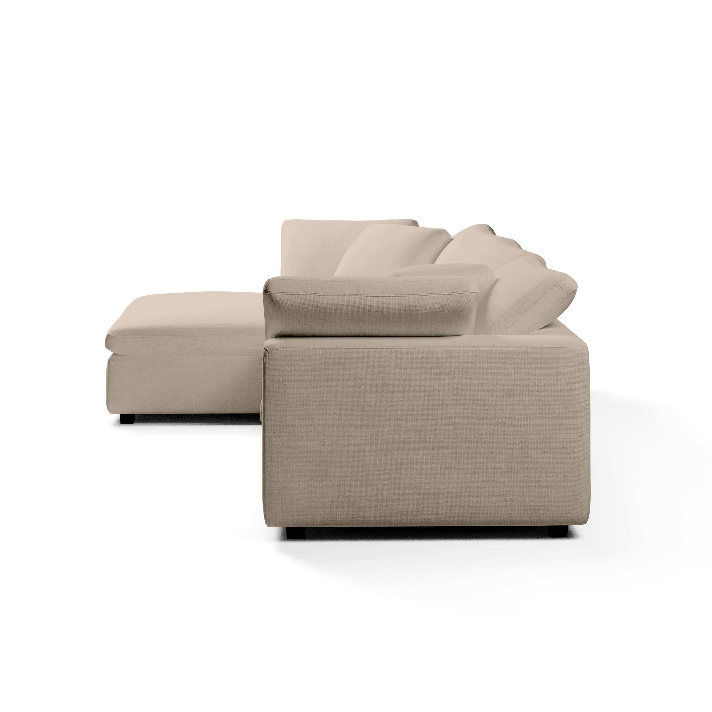 3 Seater Chaise Sofa | Left Hand Facing Sofa | Couch Haus