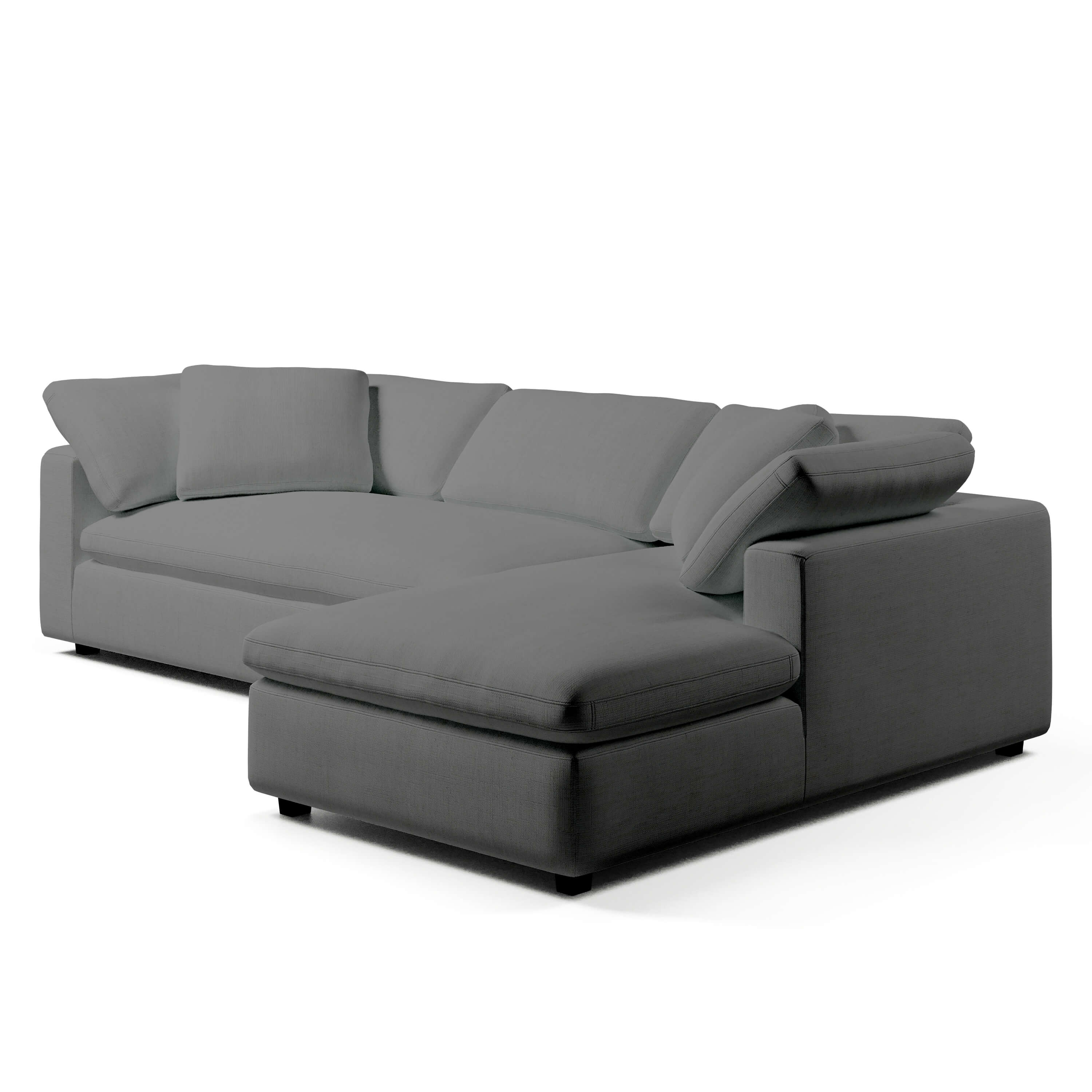 Right Arm Chaise Sofa | Right Arm Chaise Bench | Couch Haus
