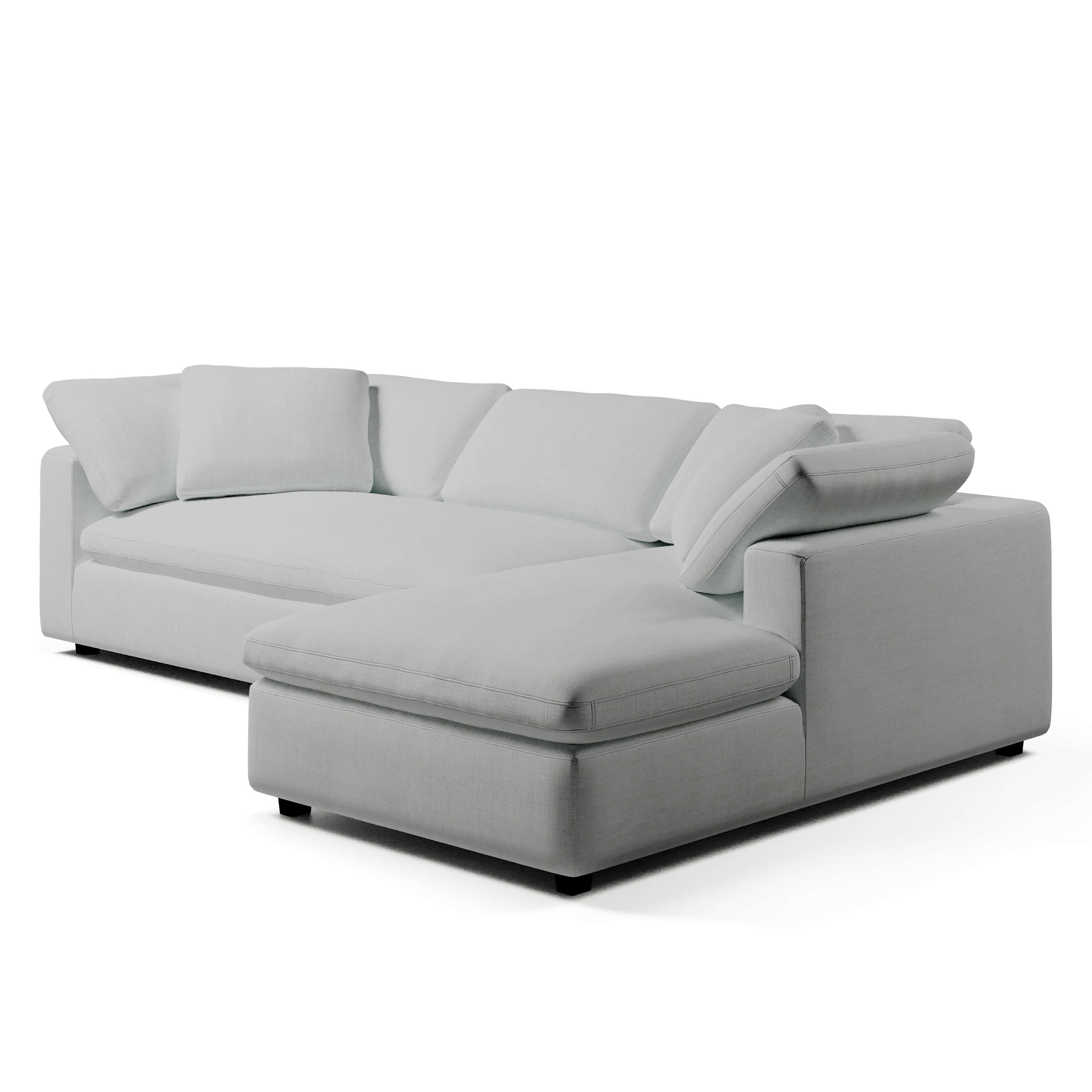 Right Arm Chaise Sofa | Right Arm Chaise Bench | Couch Haus