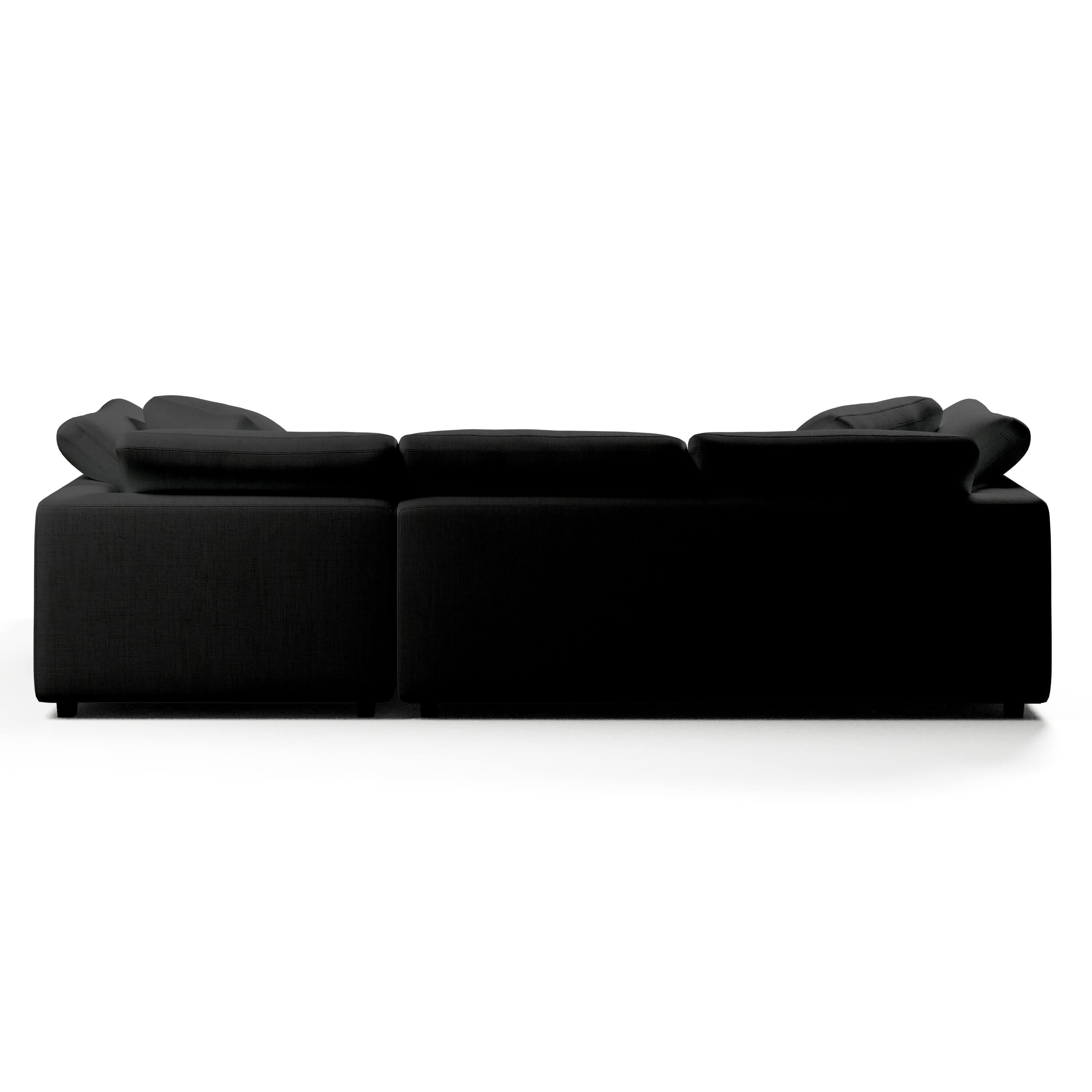 Comfy Modular Sofa - 3-Seater Right-Arm Chaise Bench-Seat